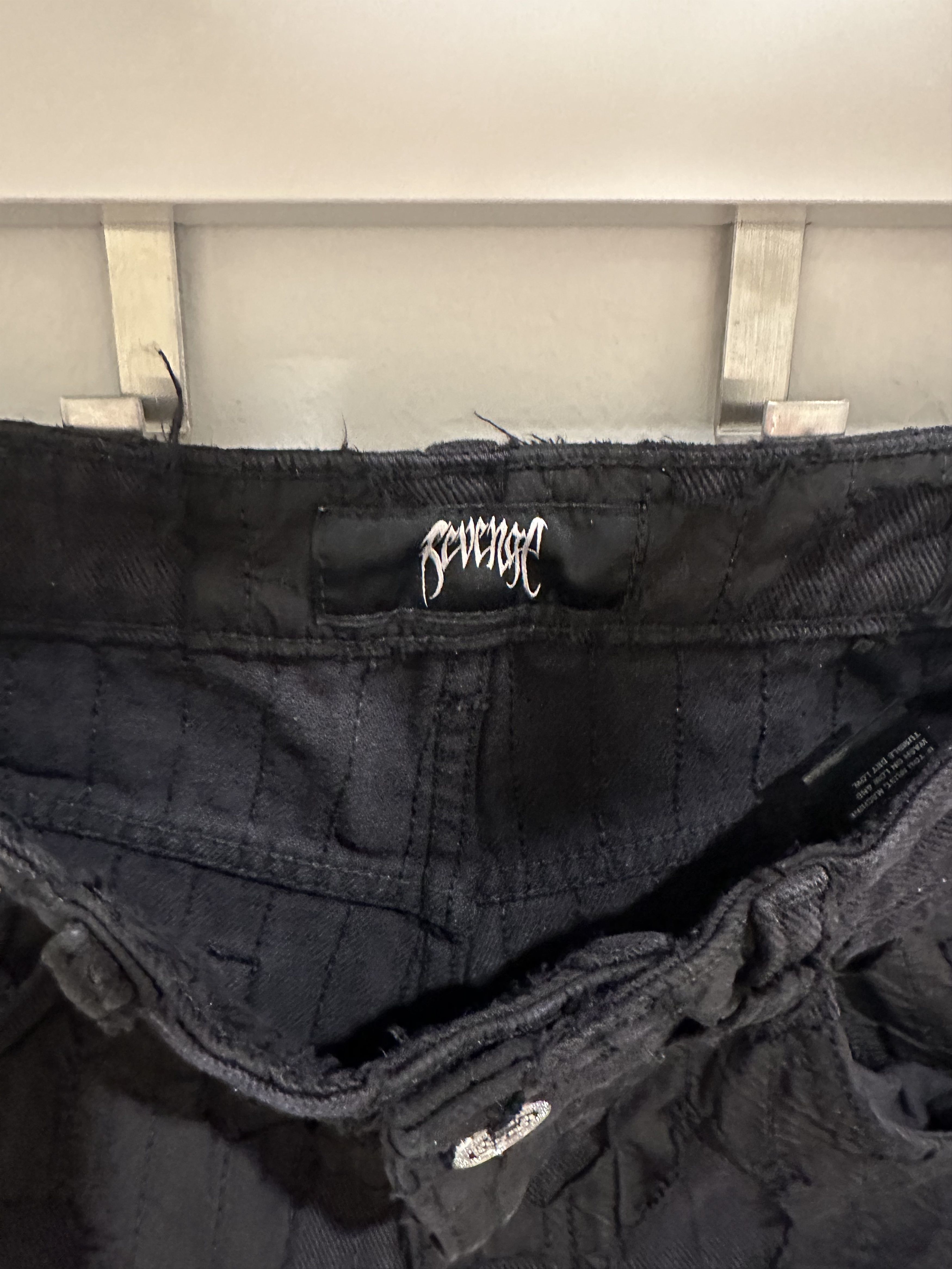 Revenge REVENGE Logo distressed boro denim (30) Size US 30 / EU 46 - 5 Thumbnail
