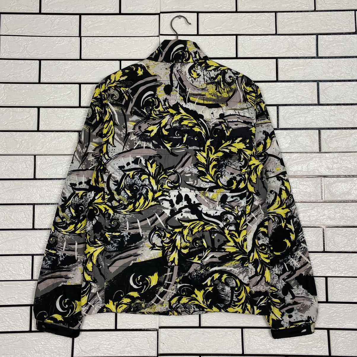 Versace 🔥VINTAGE ZIPPER LIGHT PUFFER JACKET VERSACE JEANS Size US M / EU 48-50 / 2 - 8 Thumbnail