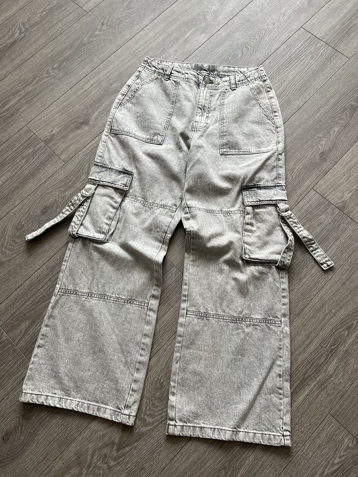 Vintage Vintage Y2K Dragon Baggy Jeans Cargo Pants Wide Leg Size US 30 / EU 46 - 11 Thumbnail