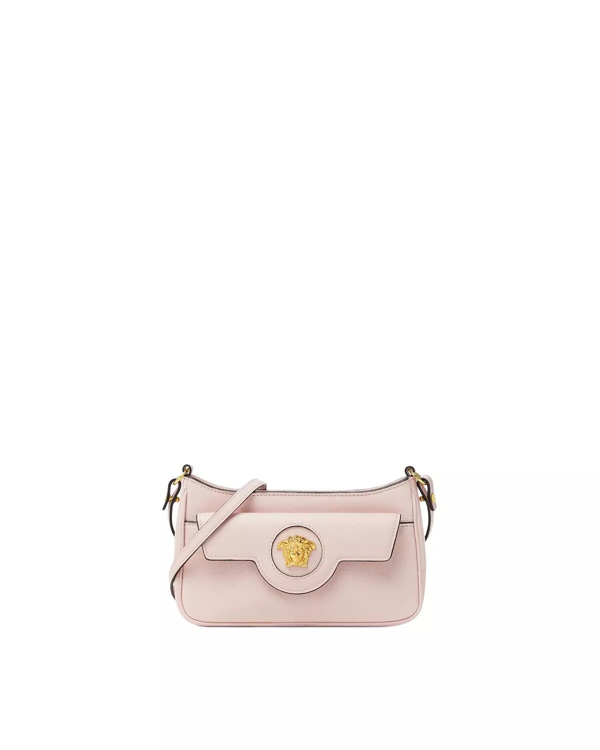 Versace VERSACE La Medusa Mini Light Pink Leather Bag Size ONE SIZE - 1 Thumbnail