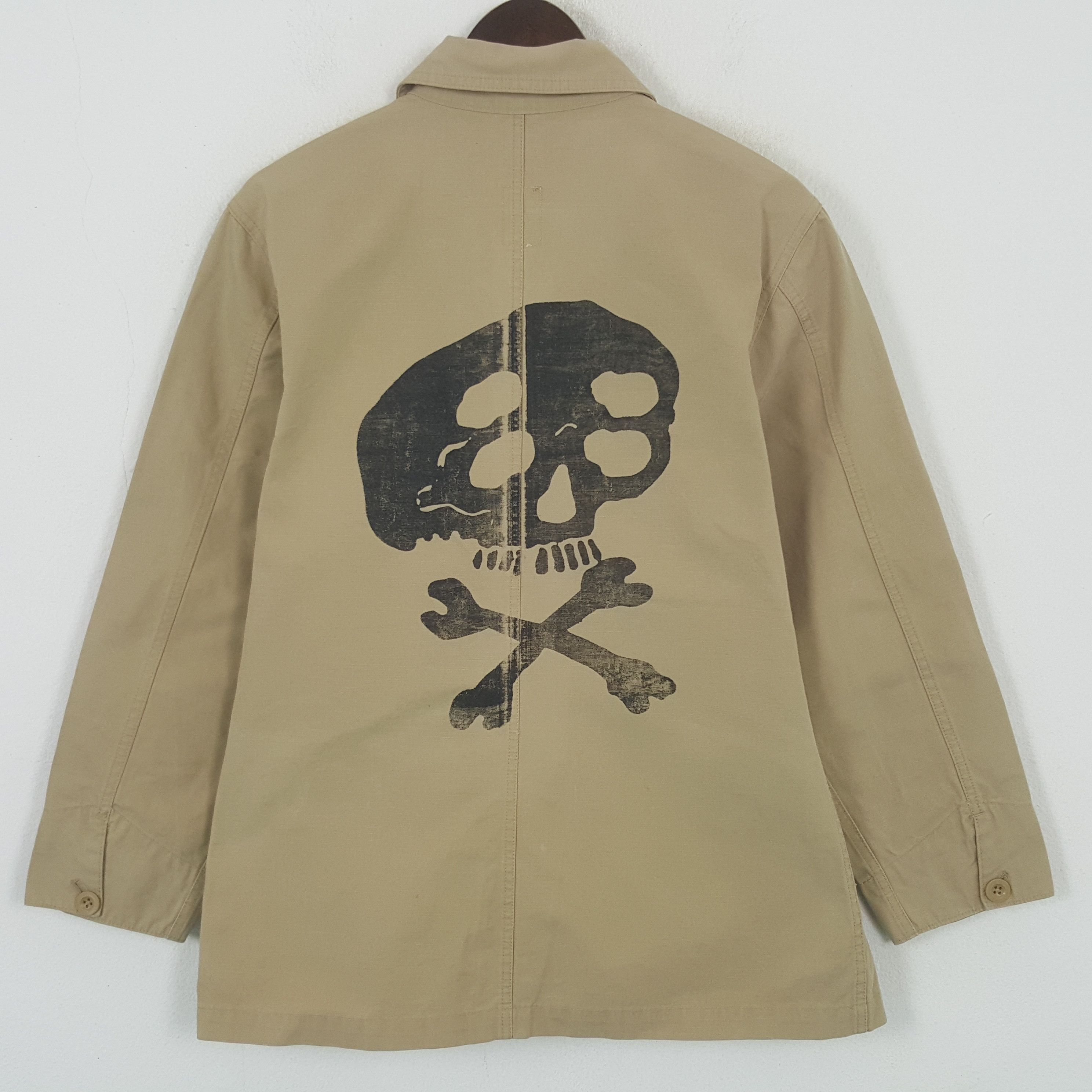 Japanese Brand Vintage Japanese Worker x Custom Art Skulls Jacket Size US M / EU 48-50 / 2 - 1 Thumbnail