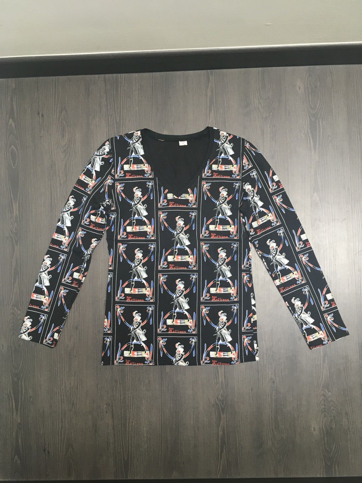 John Galliano John Galliano Over Print Pirates Size L / US 10 / IT 46 - 3 Thumbnail