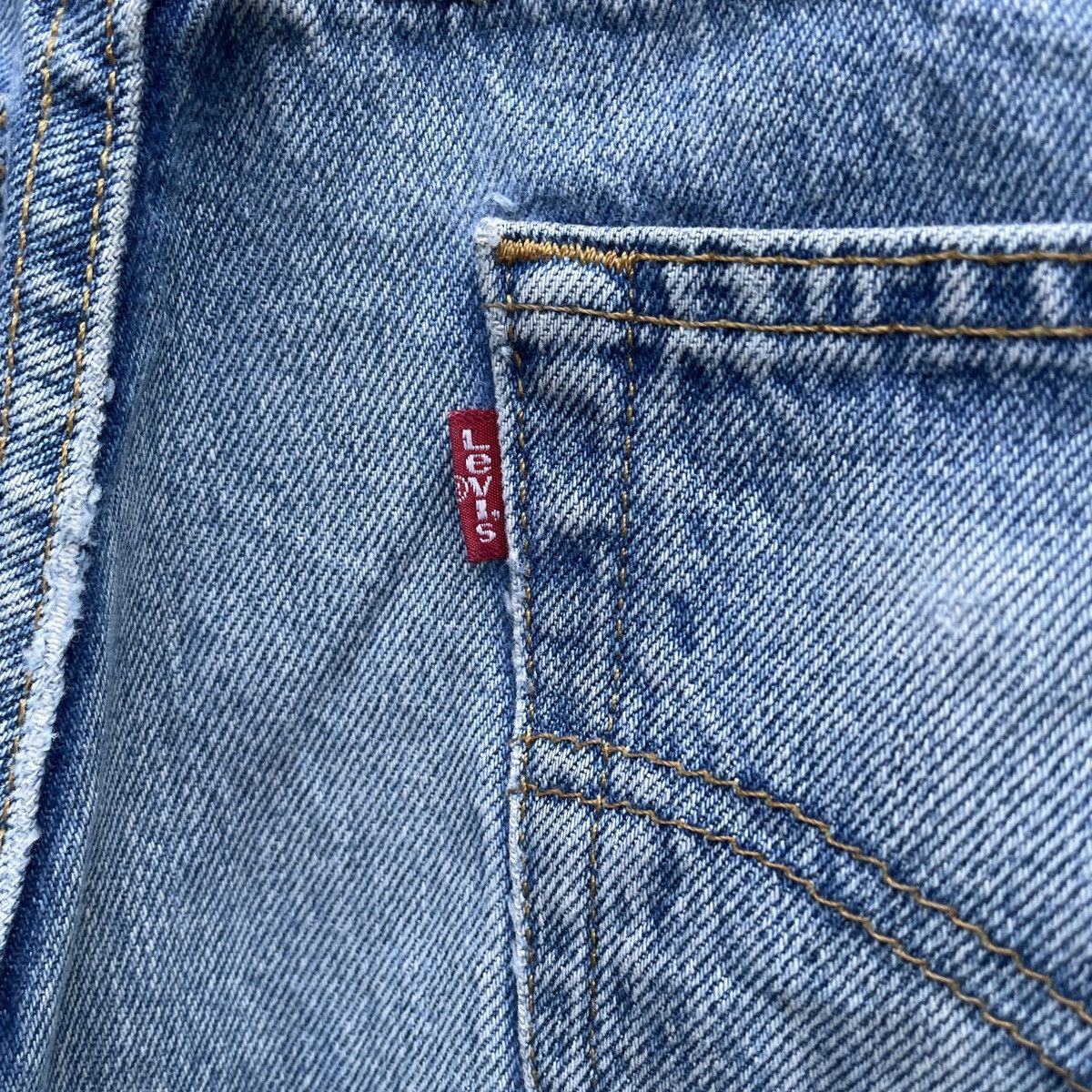 Jean × Levi's × Vintage Vintage Levi’s 501 Straight Faded Distressed Jeans Pants W32 Size US 32 / EU 48 - 12 Thumbnail