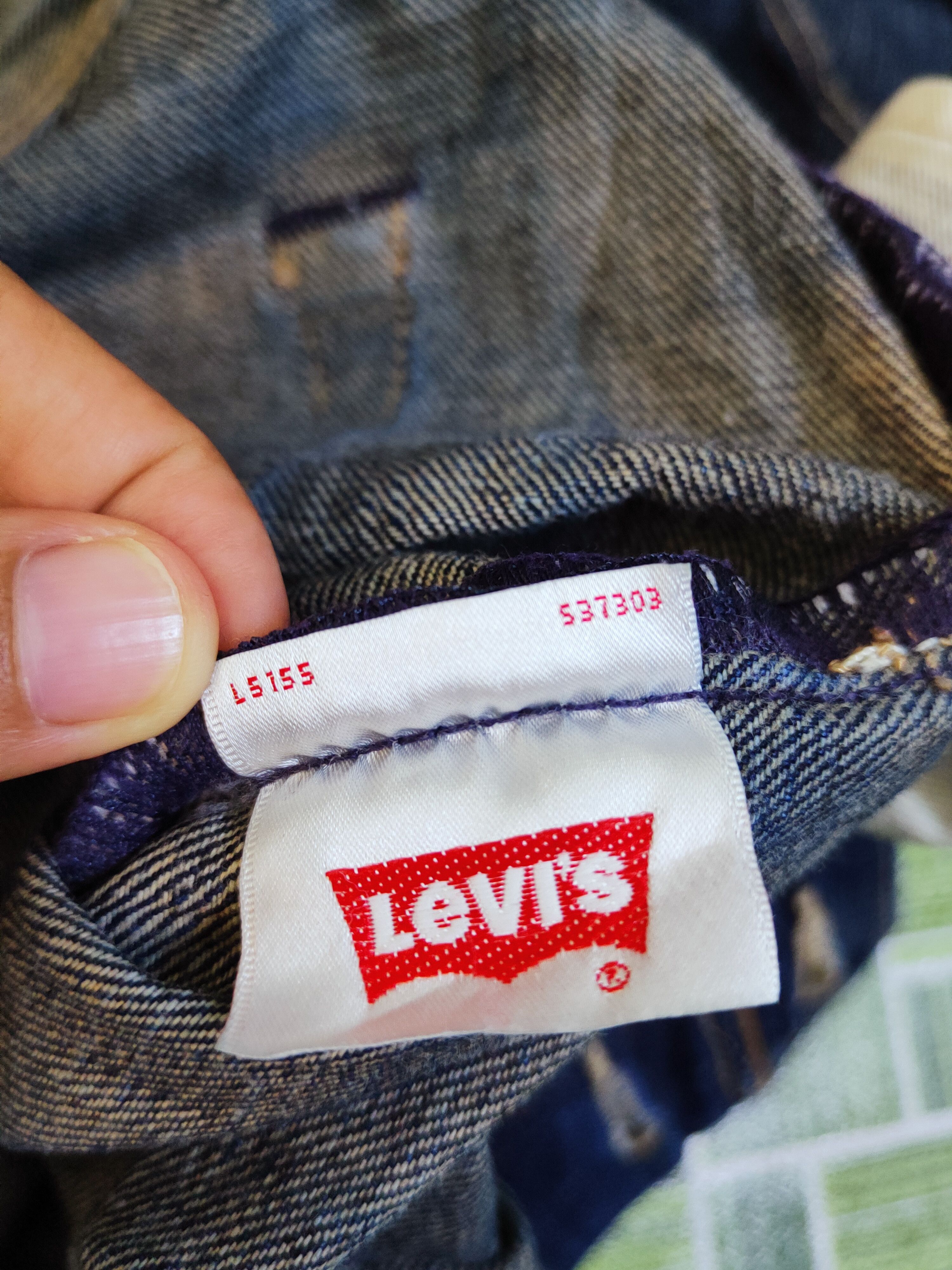 Levi's Levi's Dark Blue Distressed Ripped Jeans #S2713 Size US 30 / EU 46 - 15 Thumbnail