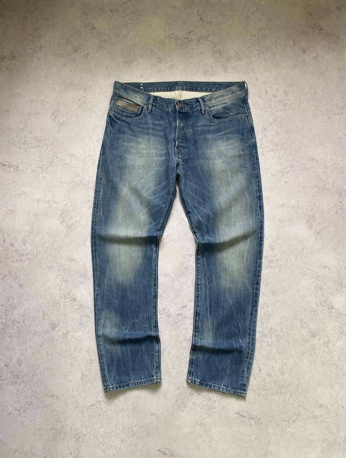 G-Star G Star Raw Denim Vintage Men’s Blue Faded Pants Size 36 Size US 36 / EU 52 - 5 Thumbnail