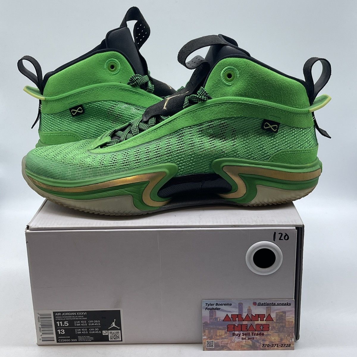 Jordan Brand Air Jordan 36 Celtics Size US 11.5 / EU 44-45 - 1 Thumbnail