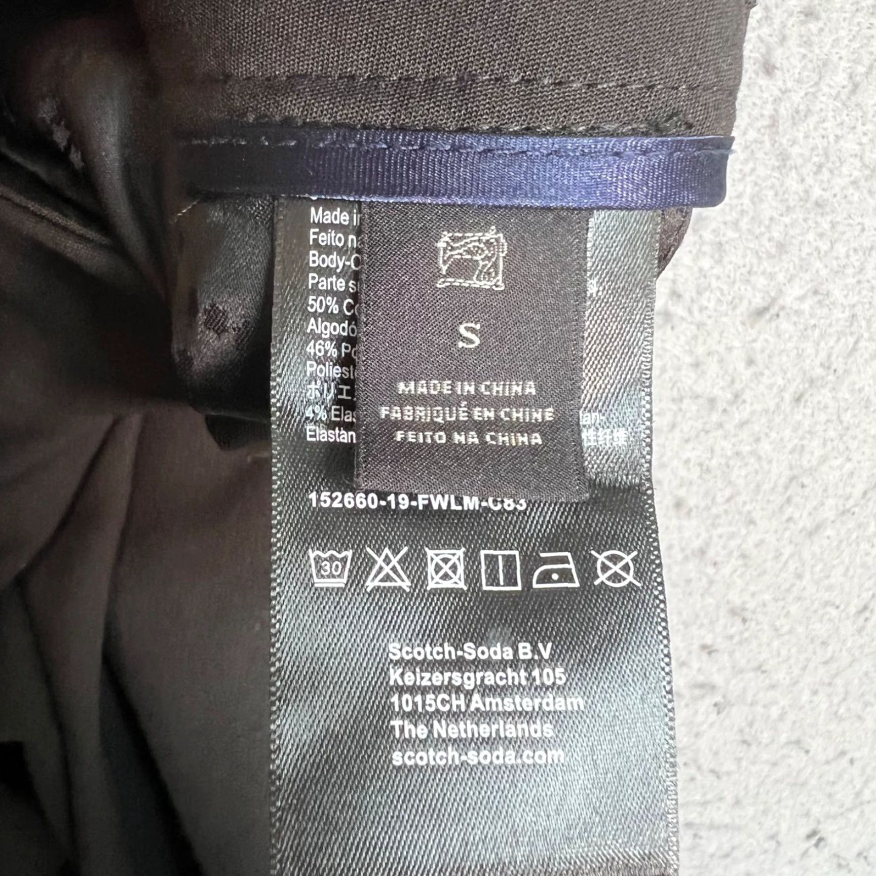 Scotch & Soda VINTAGE Scotch & Soda Womens Small Modern Classics Trousers W/ Side Stripe Detail Pants Size 28" / US 6 / IT 42 - 4 Thumbnail