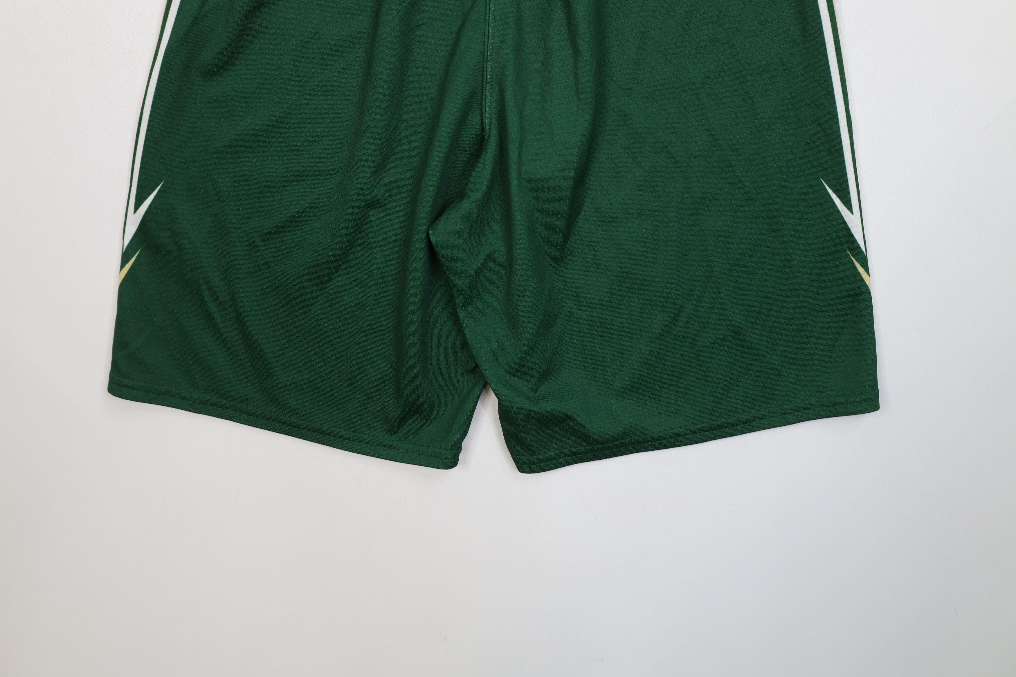 Russell Athletic Vintage 90s Y2K Russell Athletic Basketball Gym Shorts Green Size US 30 / EU 46 - 10 Thumbnail