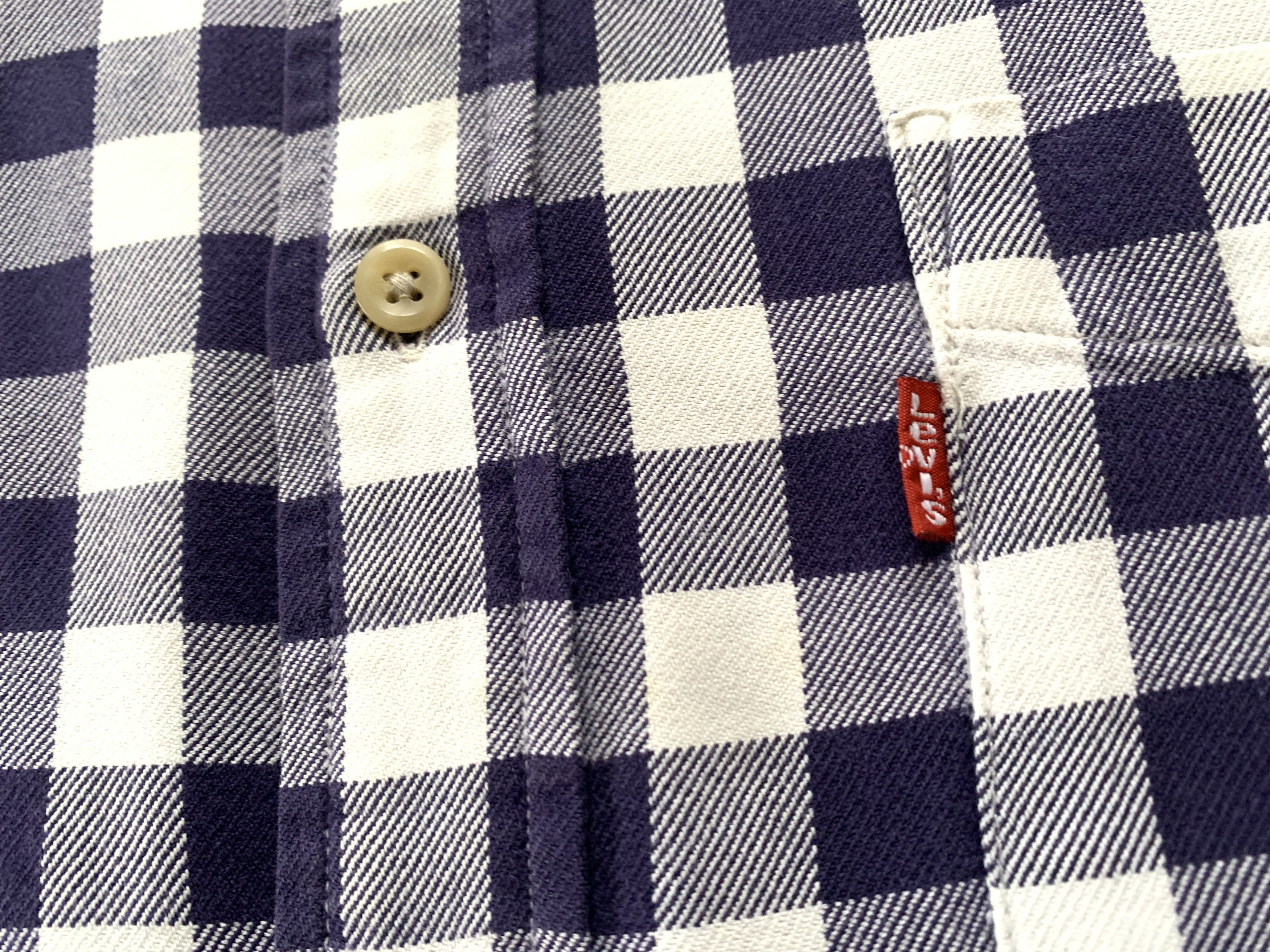 Levi's Vintage Clothing Rare Levi's Mens Button Up Long Sleeve Plaid Shirt Size US L / EU 52-54 / 3 - 5 Thumbnail