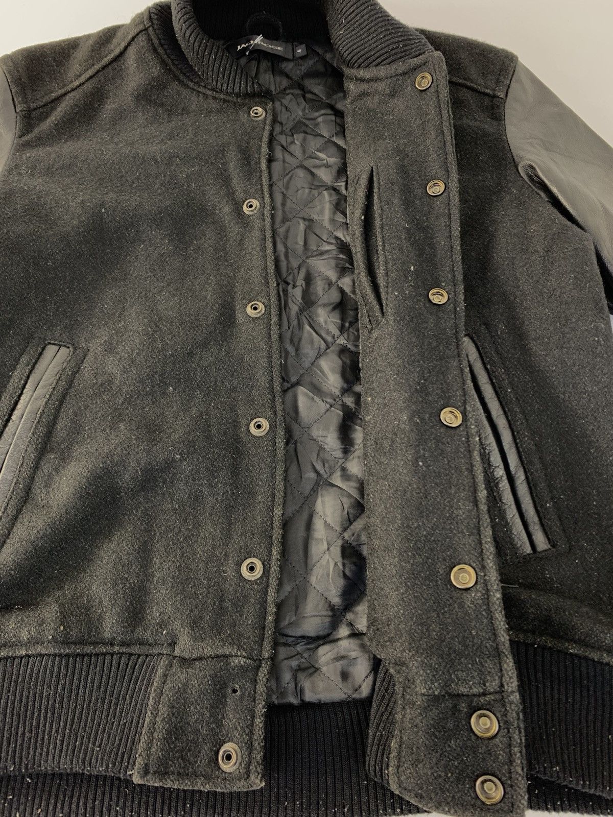 JACKROSE Jackrose Flashback Ft. Steady Bomber Varsity Leather Sleeve Size US M / EU 48-50 / 2 - 4 Thumbnail