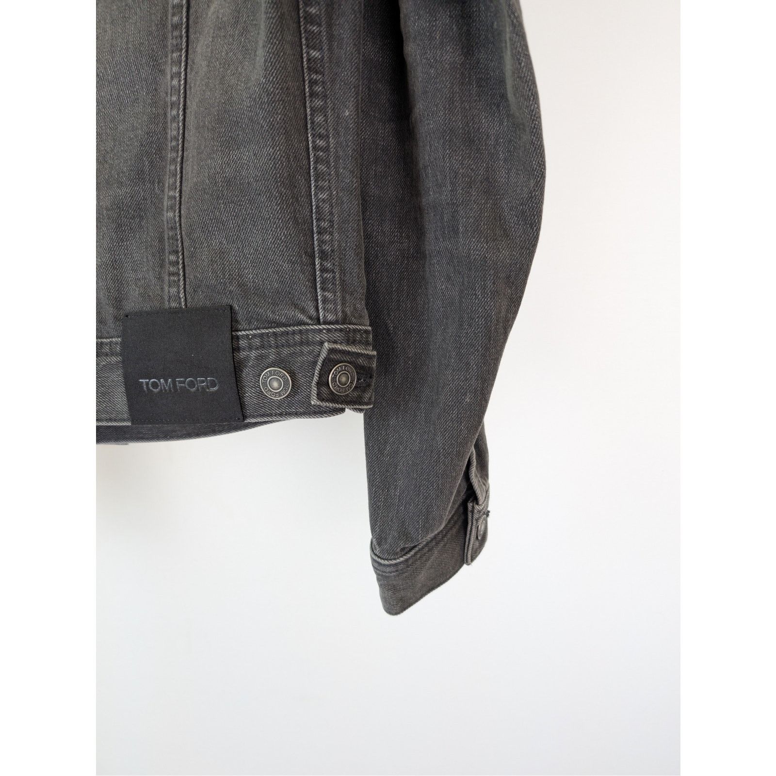 Tom Ford o1rshd1 Denim Jacket in Black Size US S / EU 44-46 / 1 - 13 Thumbnail