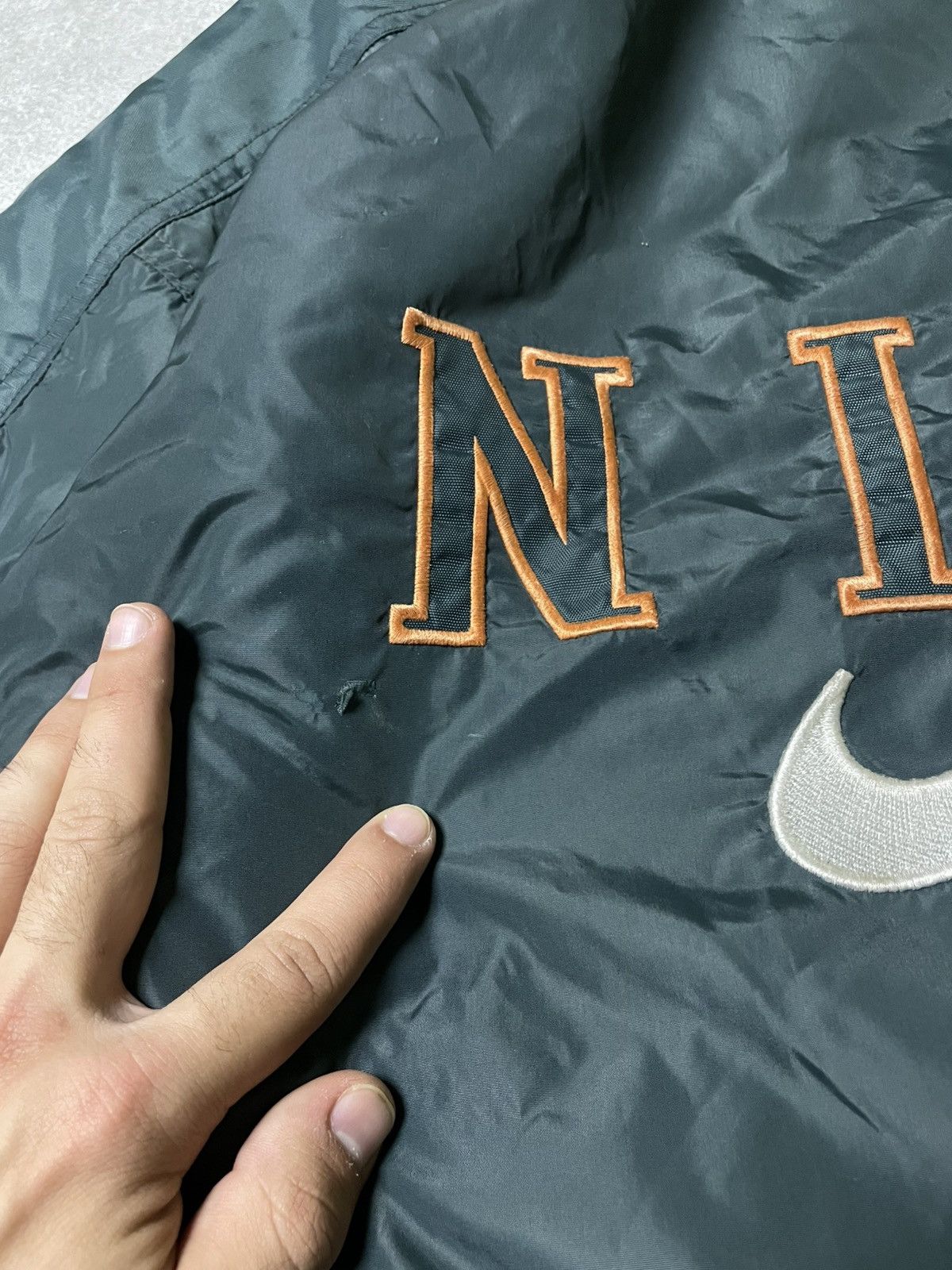 Nike Nike Bomber Parka – Oversized Swoosh Statement Size US L / EU 52-54 / 3 - 5 Thumbnail