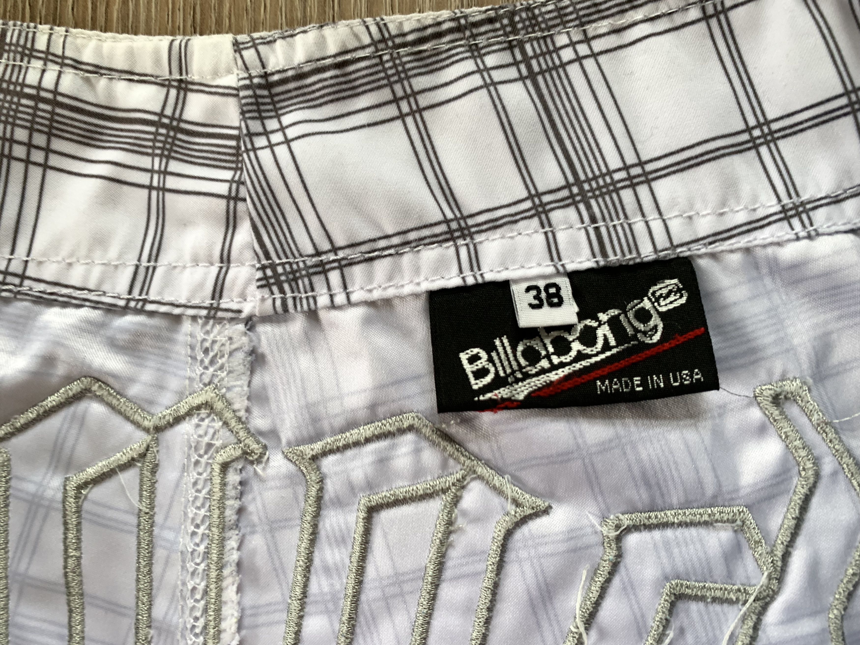 Billabong × Vintage Rare Vintage Billabong Men's Plaid Swim Shorts Size US 38 / EU 54 - 8 Thumbnail