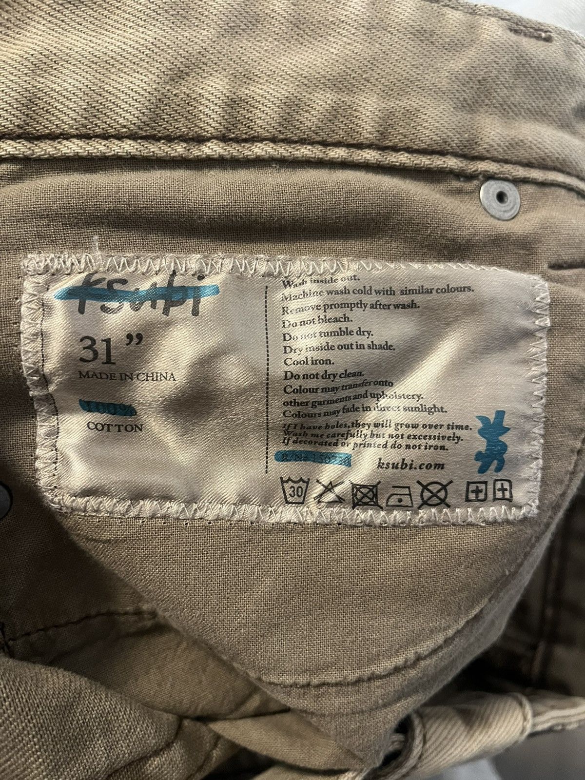 Ksubi Slim skinny brown Ksubi Jeans Size US 31 - 6 Thumbnail