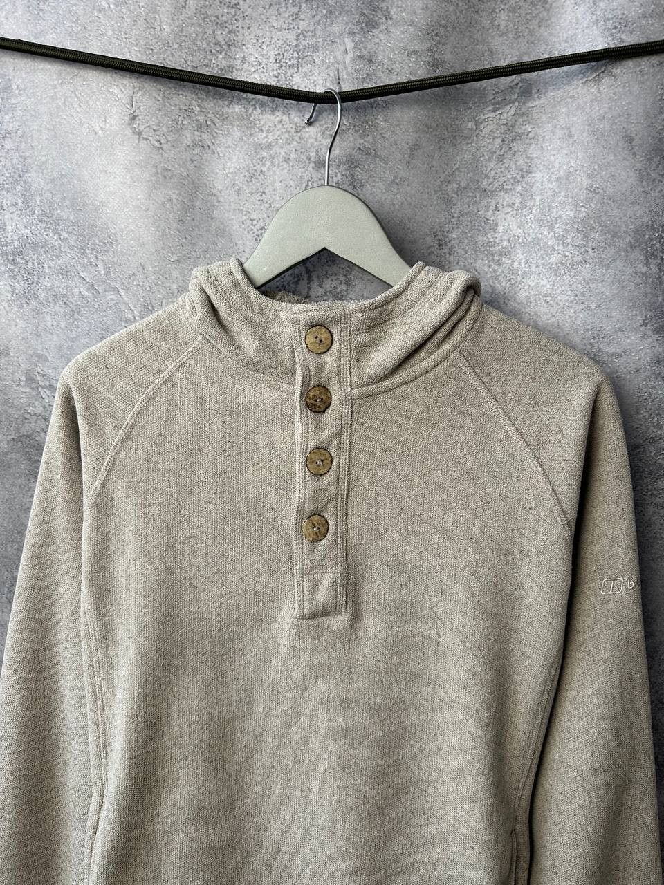 Berghaus Berghaus Lhasa Half Button Hoodie Fleece - Pale Stone Marl Size XXL / US 16-18 / IT 52-54 - 5 Thumbnail