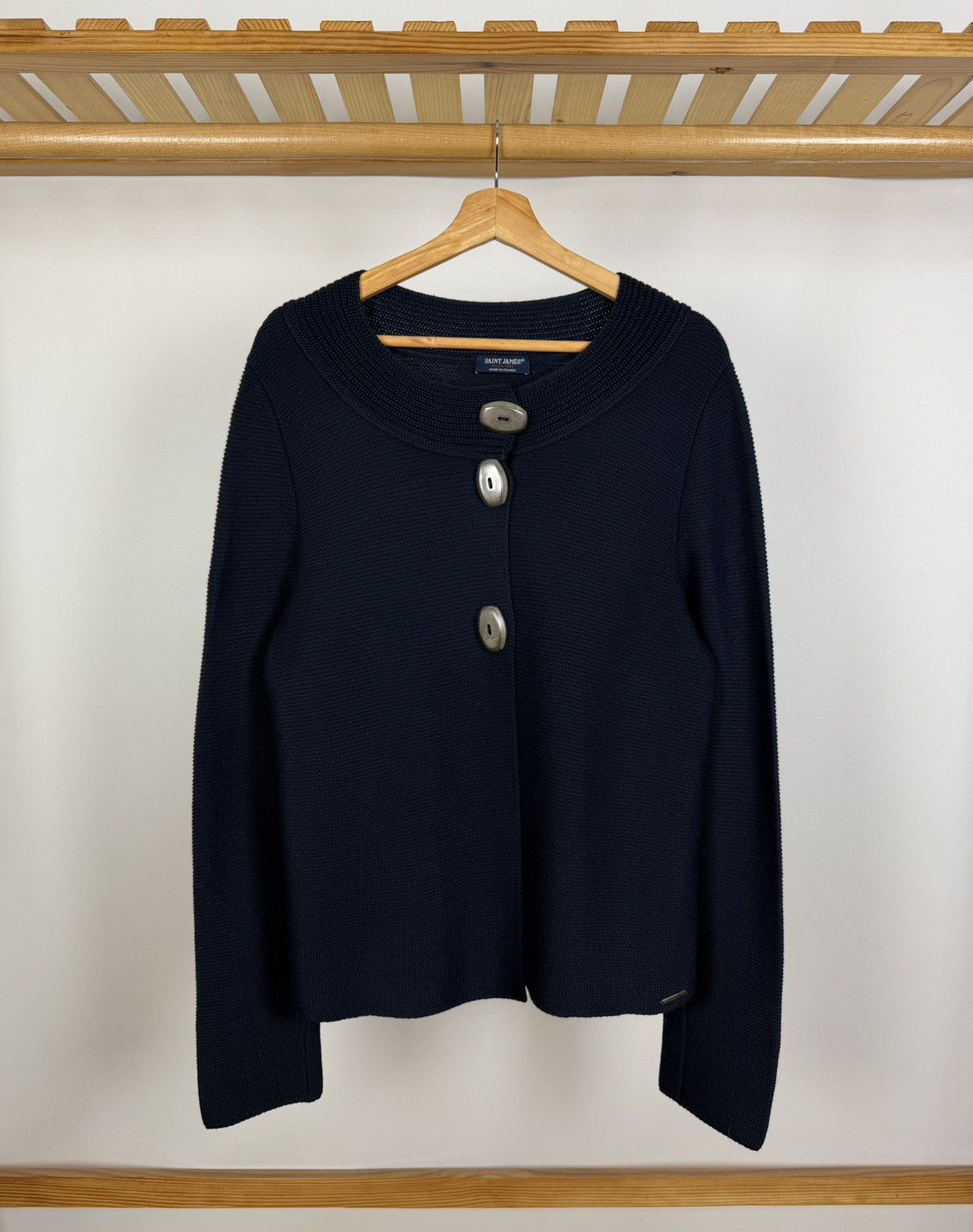 Saint James Saint James Adrets Reedit Wool Blend Cardigan Jumper Size M / US 6-8 / IT 42-44 - 1 Thumbnail
