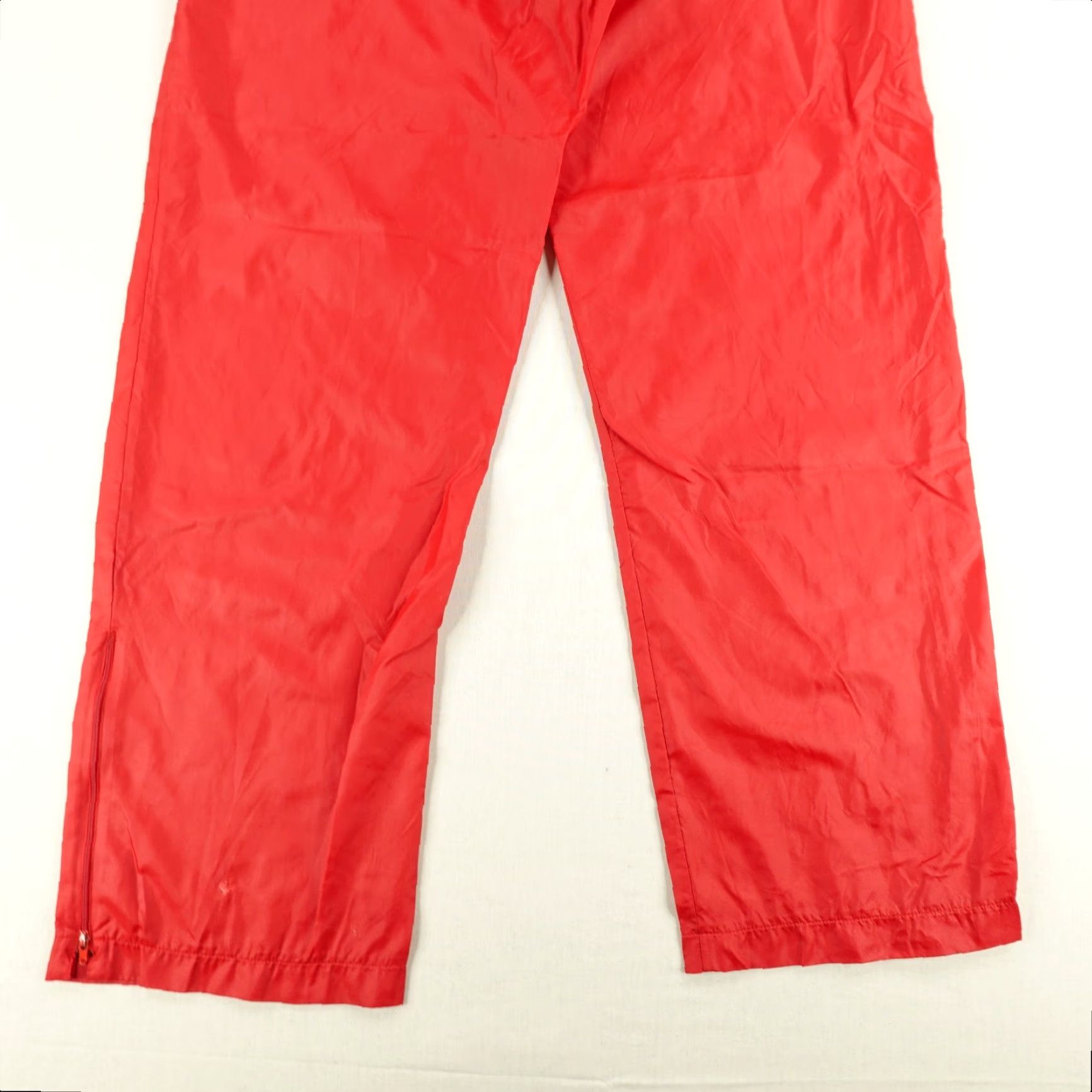 Brooks VINTAGE Brooks Pants Mens XL Red Lightweight Windbreaker Track Pants Athletic Wind Resistant Pockets 90s Mens Size US 26 / EU 42 - 7 Thumbnail