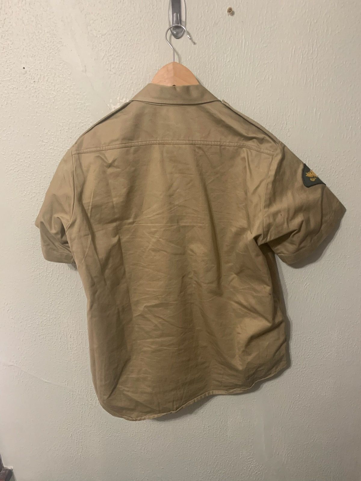 Vintage Vintage 1960s Vietnam War Barracks Shirt Size US L / EU 52-54 / 3 - 1 Thumbnail