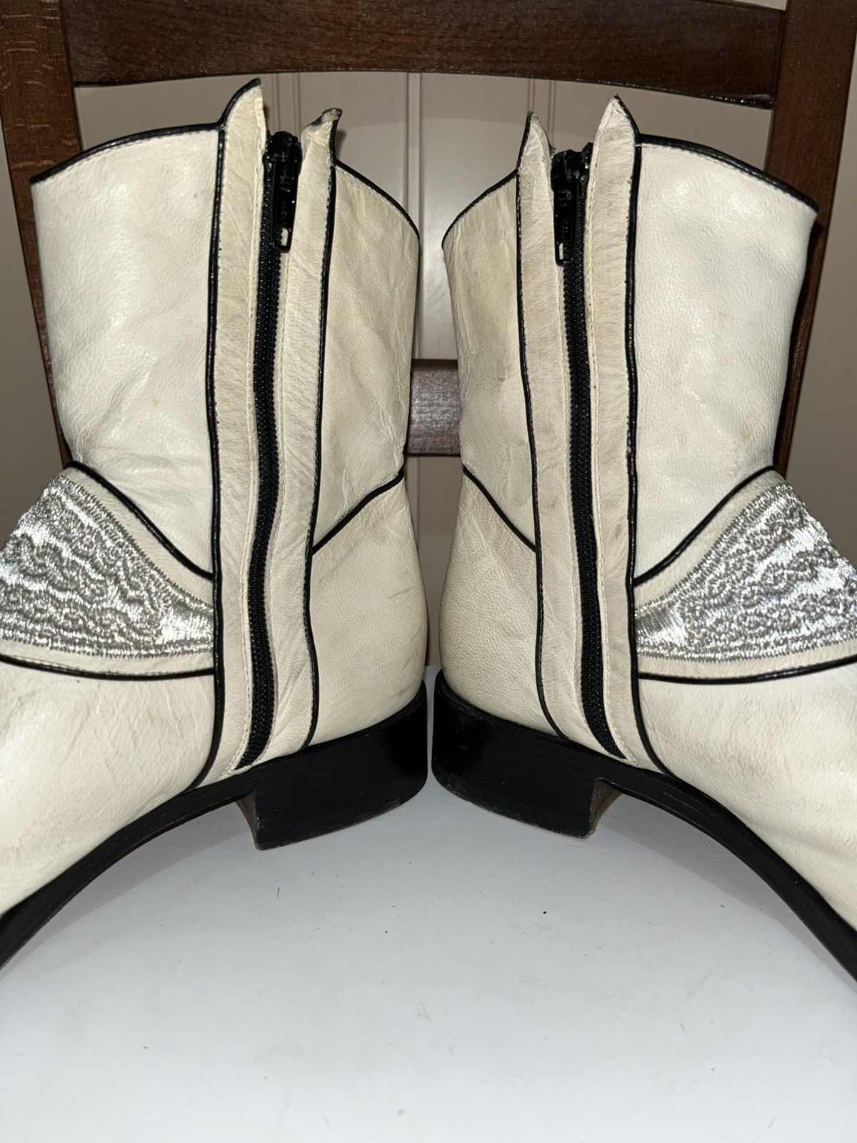 Gianni Barbato Vintage 90’s Gianni Barbato texan embroidery boots Size US 9 / IT 39 - 3 Thumbnail