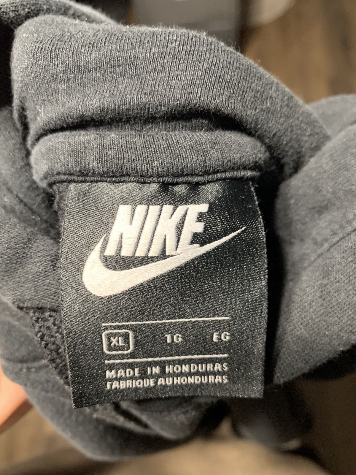 Nike Nike Black Club Fleece Hoodie Size US XL / EU 56 / 4 - 3 Thumbnail