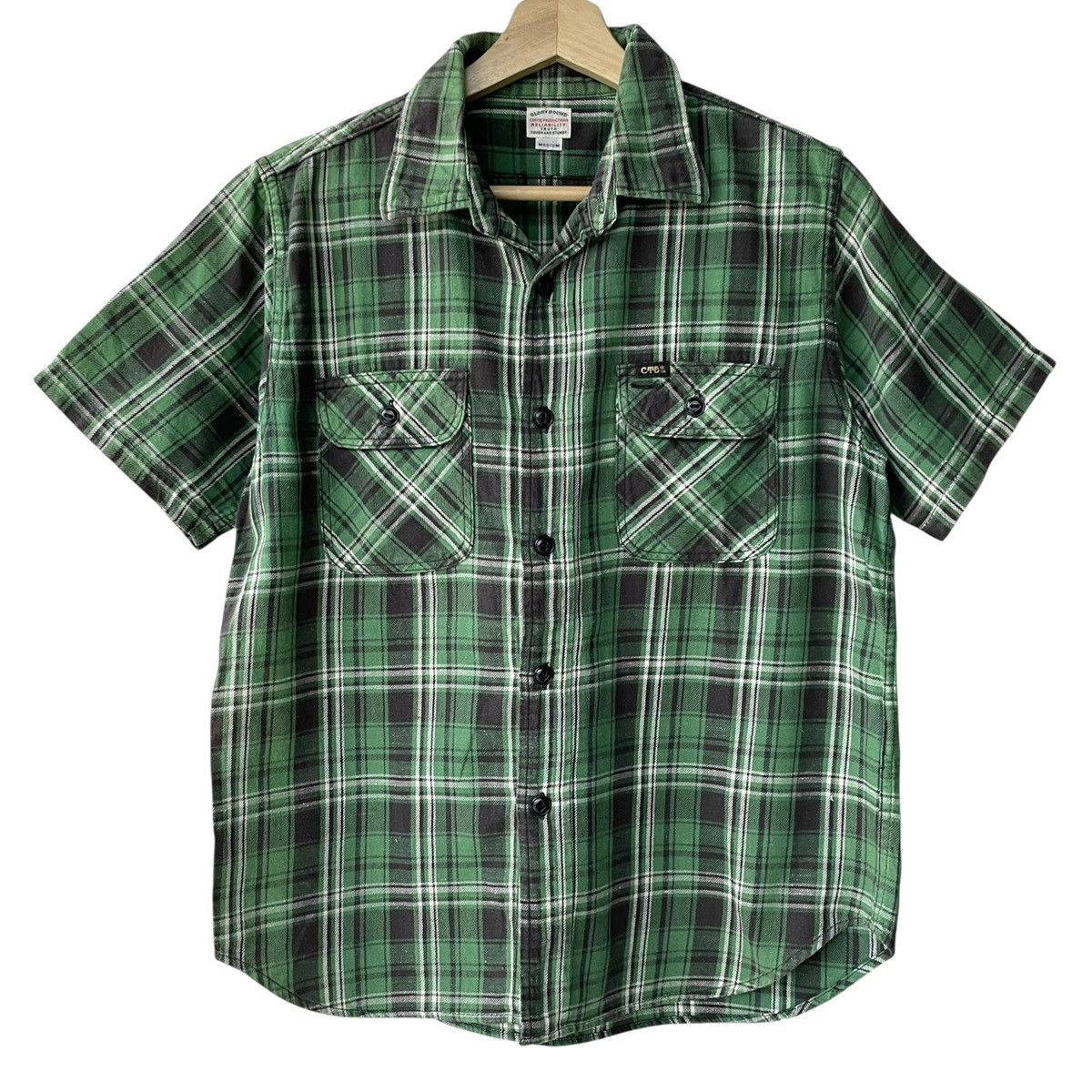 Japanese Brand Cootie Productions Japan Short Sleeve Work Shirt Size US M / EU 48-50 / 2 - 1 Thumbnail