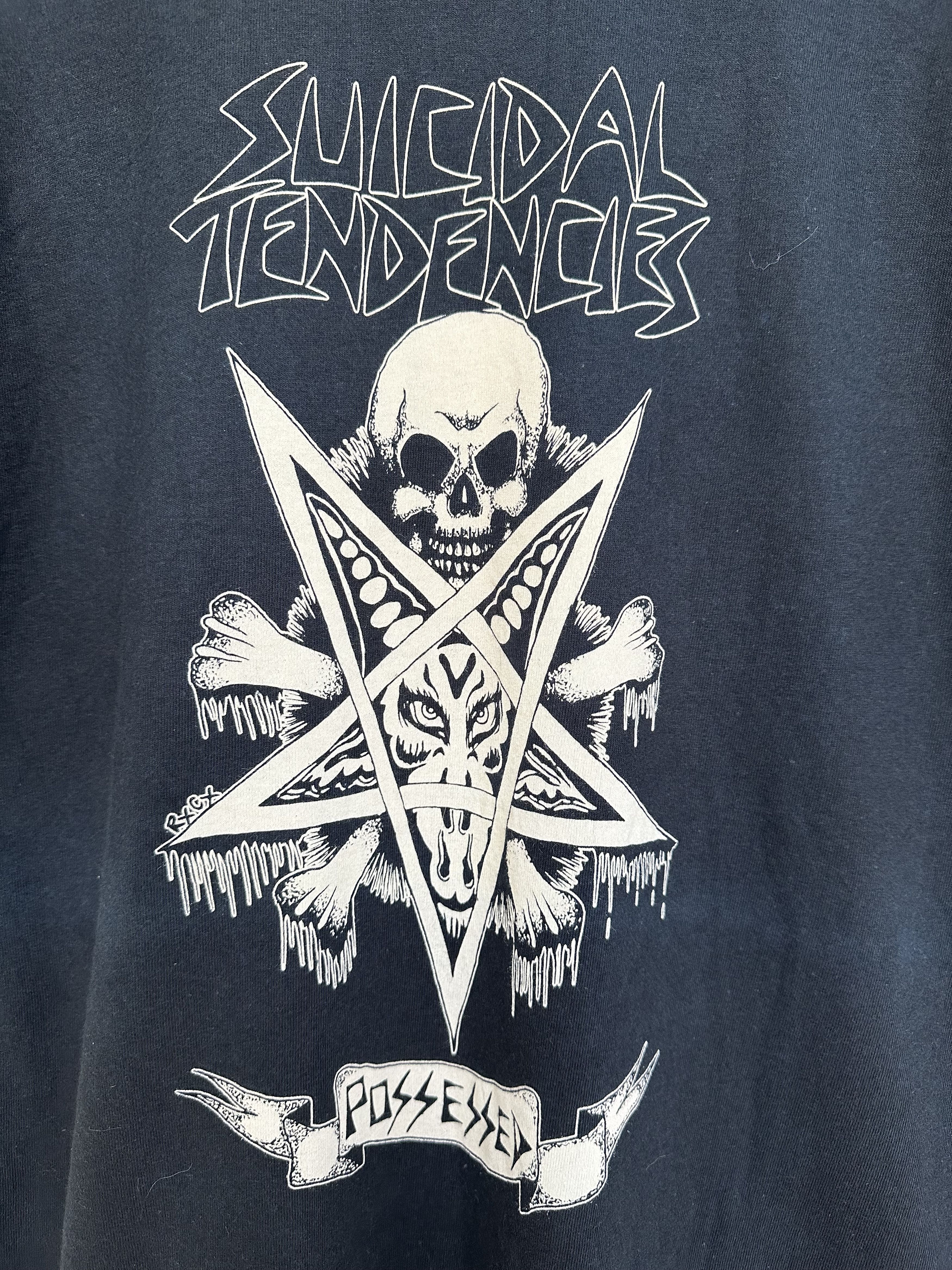 Band Tees Vintage 90s Suicidal Tendencies Possessed Size US L / EU 52-54 / 3 - 3 Thumbnail