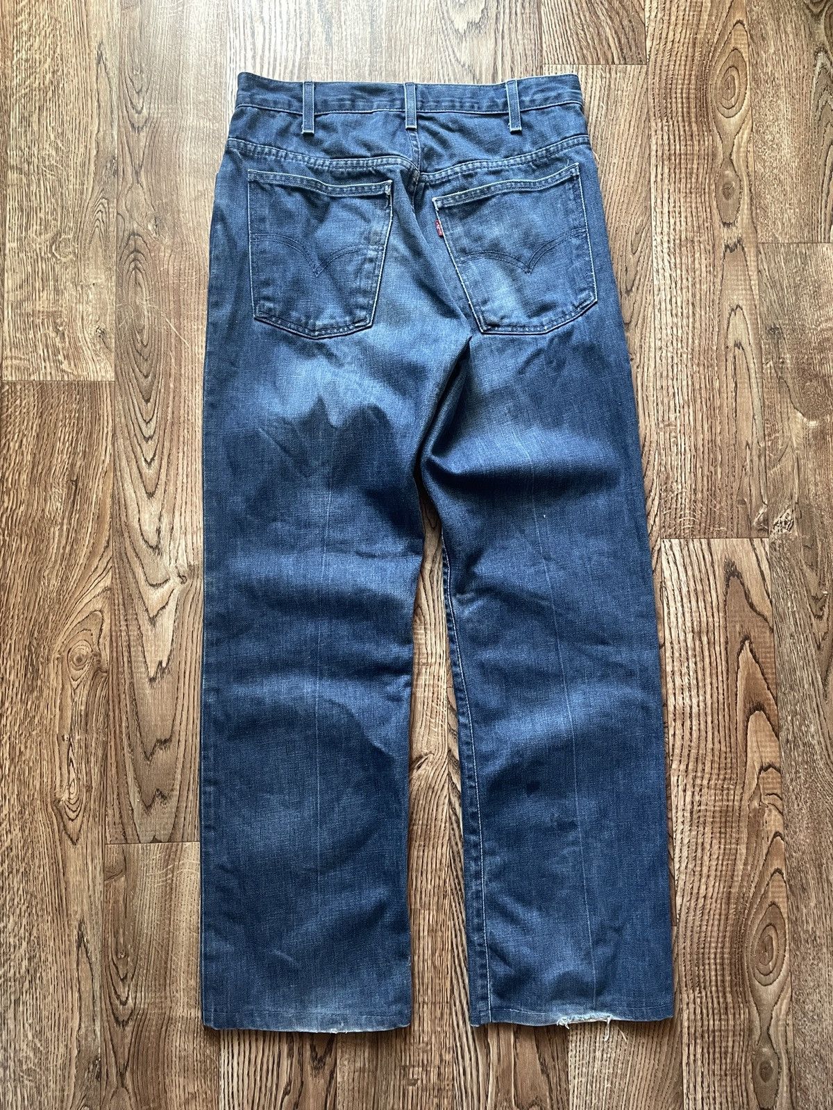 Levi's Vintage 90s Levi's Sta-Prest Blue Denim Jeans Pants Size US 34 / EU 50 - 6 Thumbnail