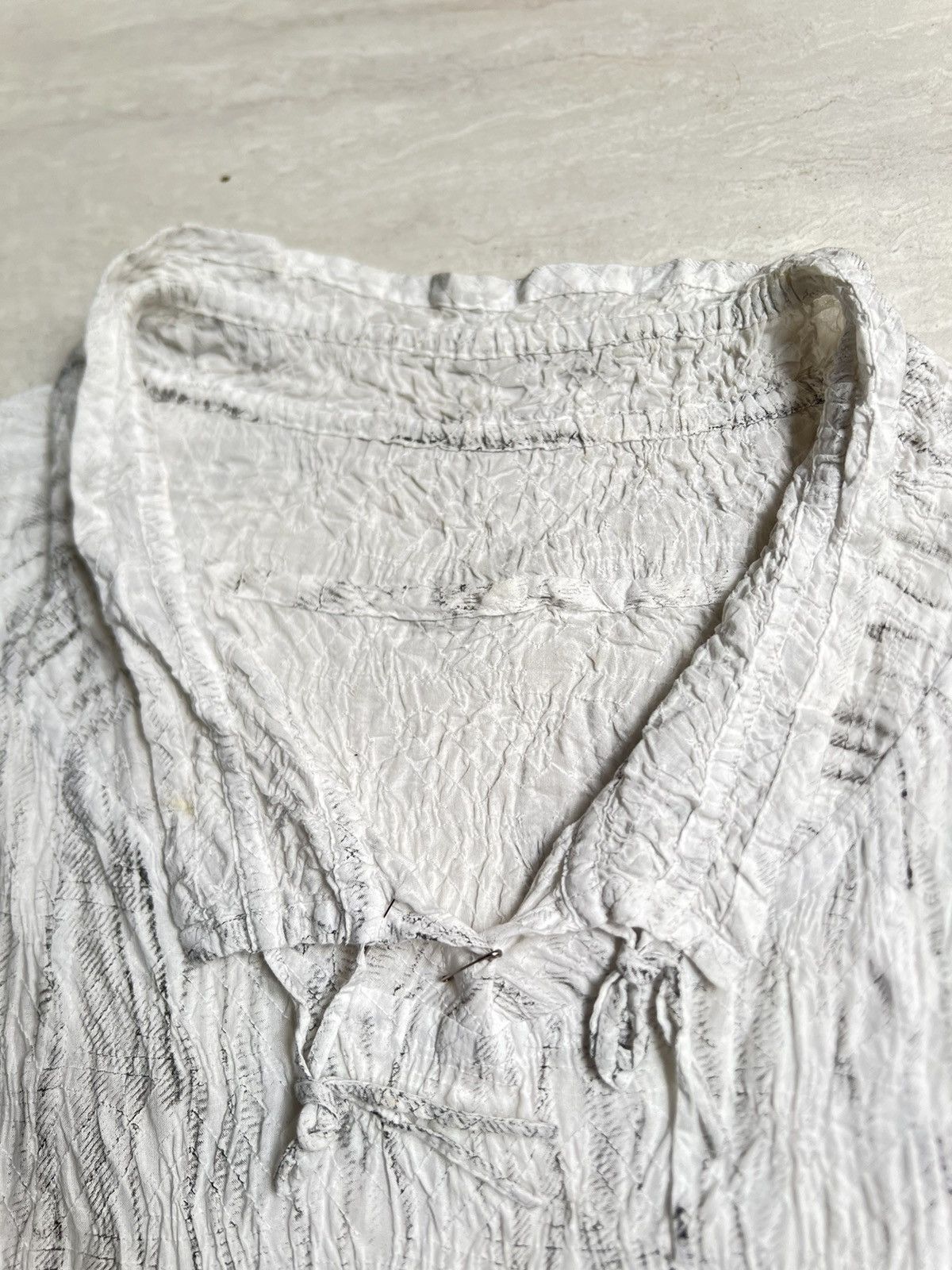 Issey Miyake HEART HAAT Issey Miyake Wrinkle Dress Size XS / US 0-2 / IT 36-38 - 5 Thumbnail