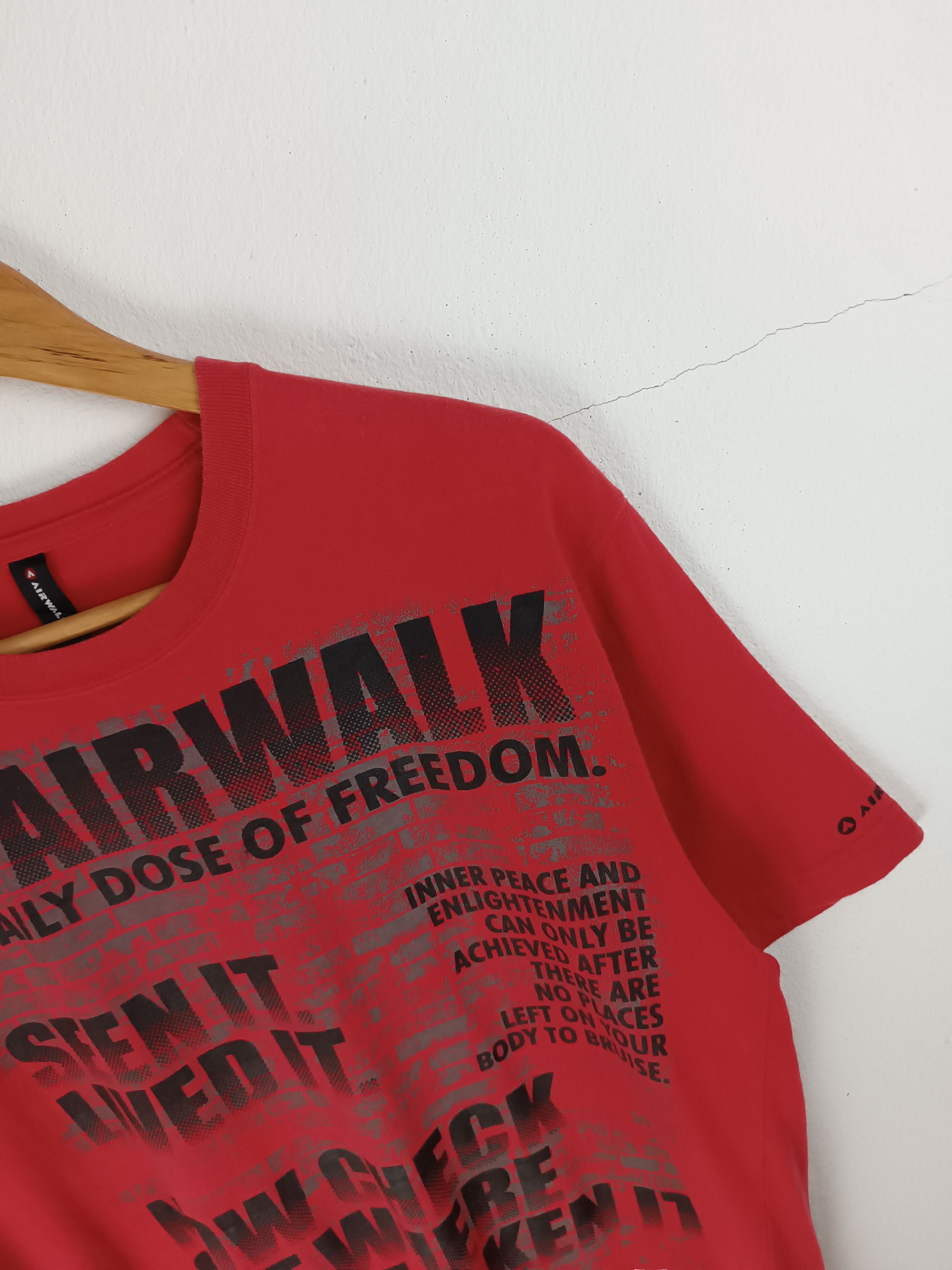 Airwalk VINTAGE Y2K AIRWALK STYLE POEM QUOTE THIS IS Y2K VERY RARE Size US M / EU 48-50 / 2 - 7 Thumbnail