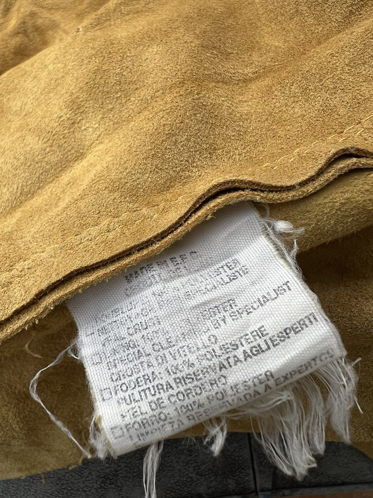 Leather RARE! Vintage Vent Couvert Paris Patina Suede Leather Shirt Size US M / EU 48-50 / 2 - 25 Thumbnail