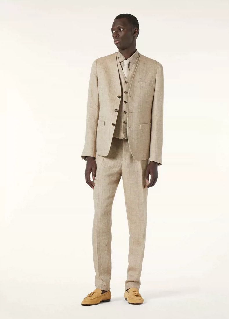 Loro Piana LORO PIANA Flax trousers Size US 30 / EU 46 - 4 Thumbnail