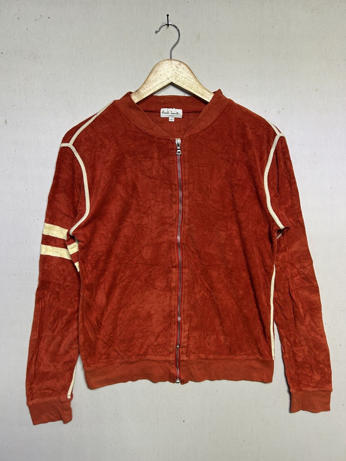Paul Smith × Vintage Vintage Paul Smith London orange small sweater Size US S / EU 44-46 / 1 - 1 Thumbnail