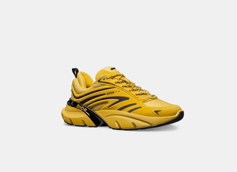 Dior o1w1db10426 3SN306 B44 Blade Low-Top Sneakers in Yellow Size US 12 / EU 45 - 2 Thumbnail