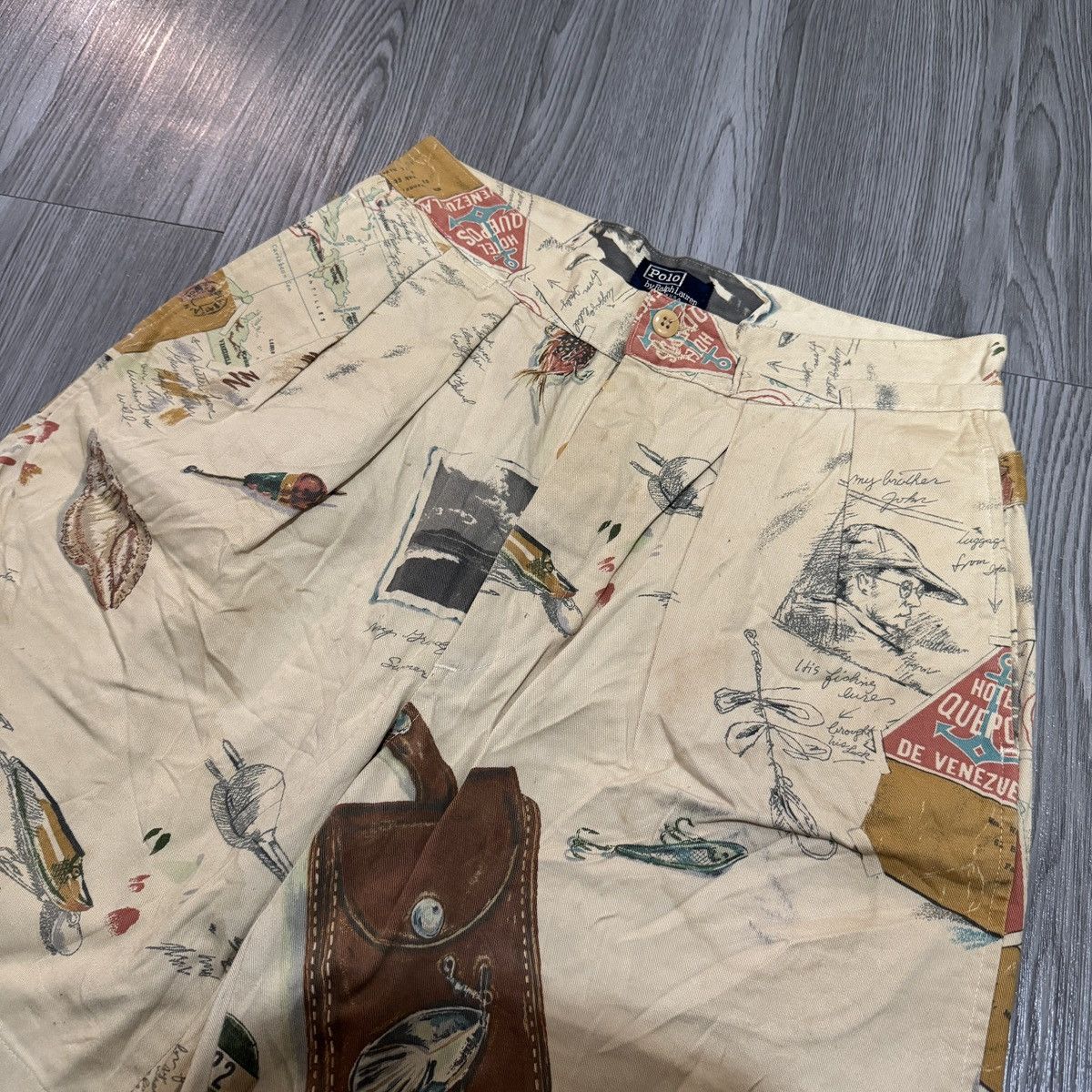 Polo Ralph Lauren Vtg Polo Ralph Lauren Shortpants Size US 30 / EU 46 - 2 Thumbnail