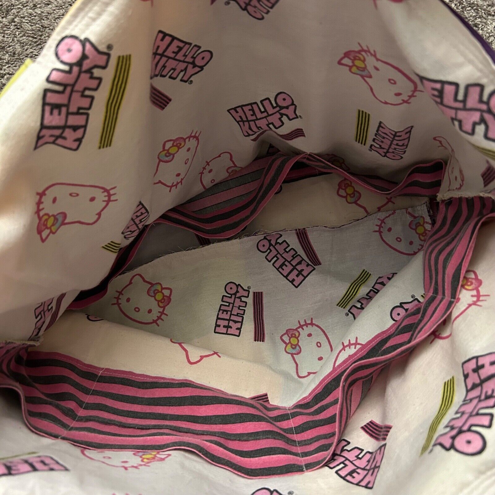 Handmade × Vintage Handmade Patchwork Denim Bag Oversized Tote Shoulder Bag Size ONE SIZE - 4 Thumbnail