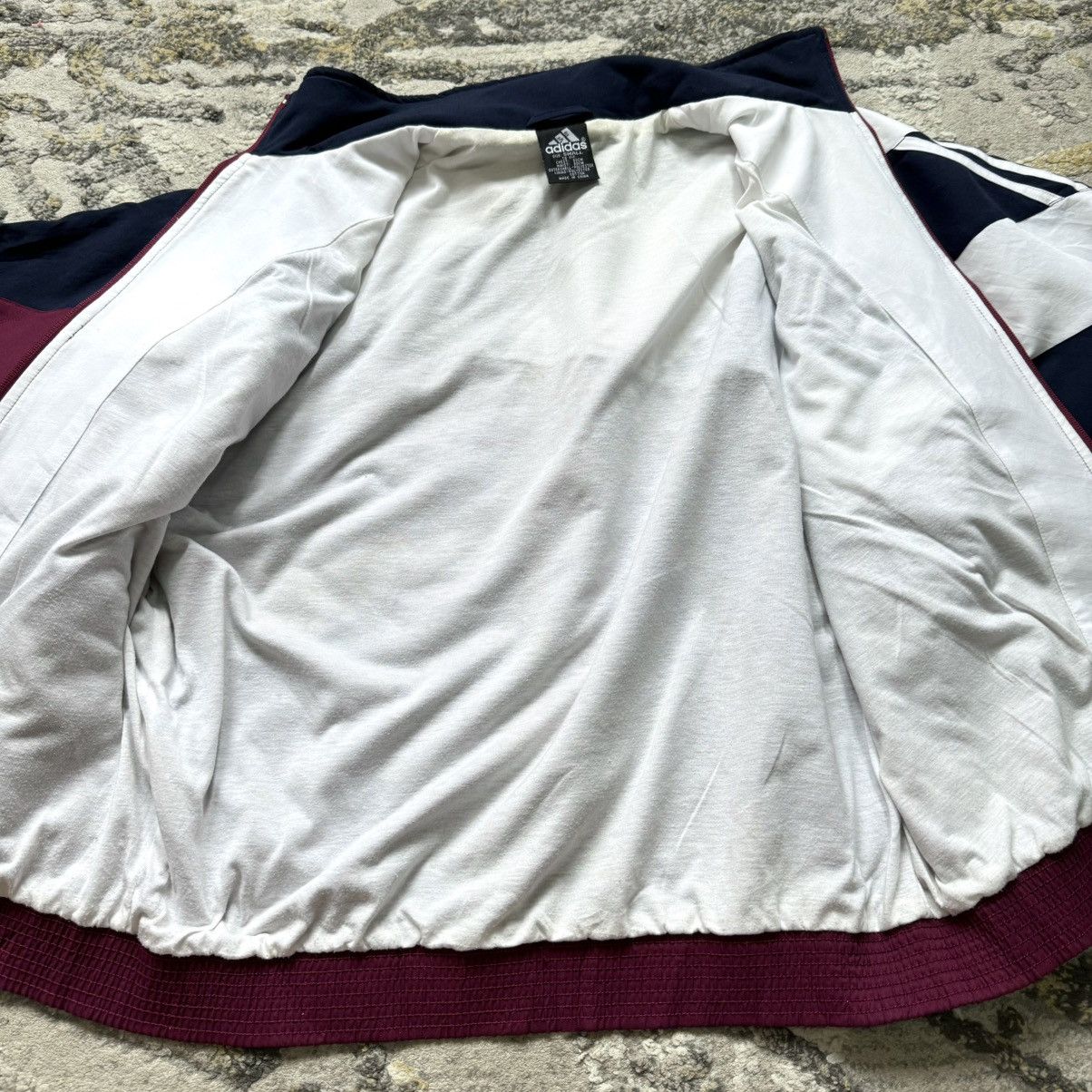 Adidas Vintage 90s Adidas Spell Out Windbreaker Jacket Size US XS / EU 42 / 0 - 8 Thumbnail