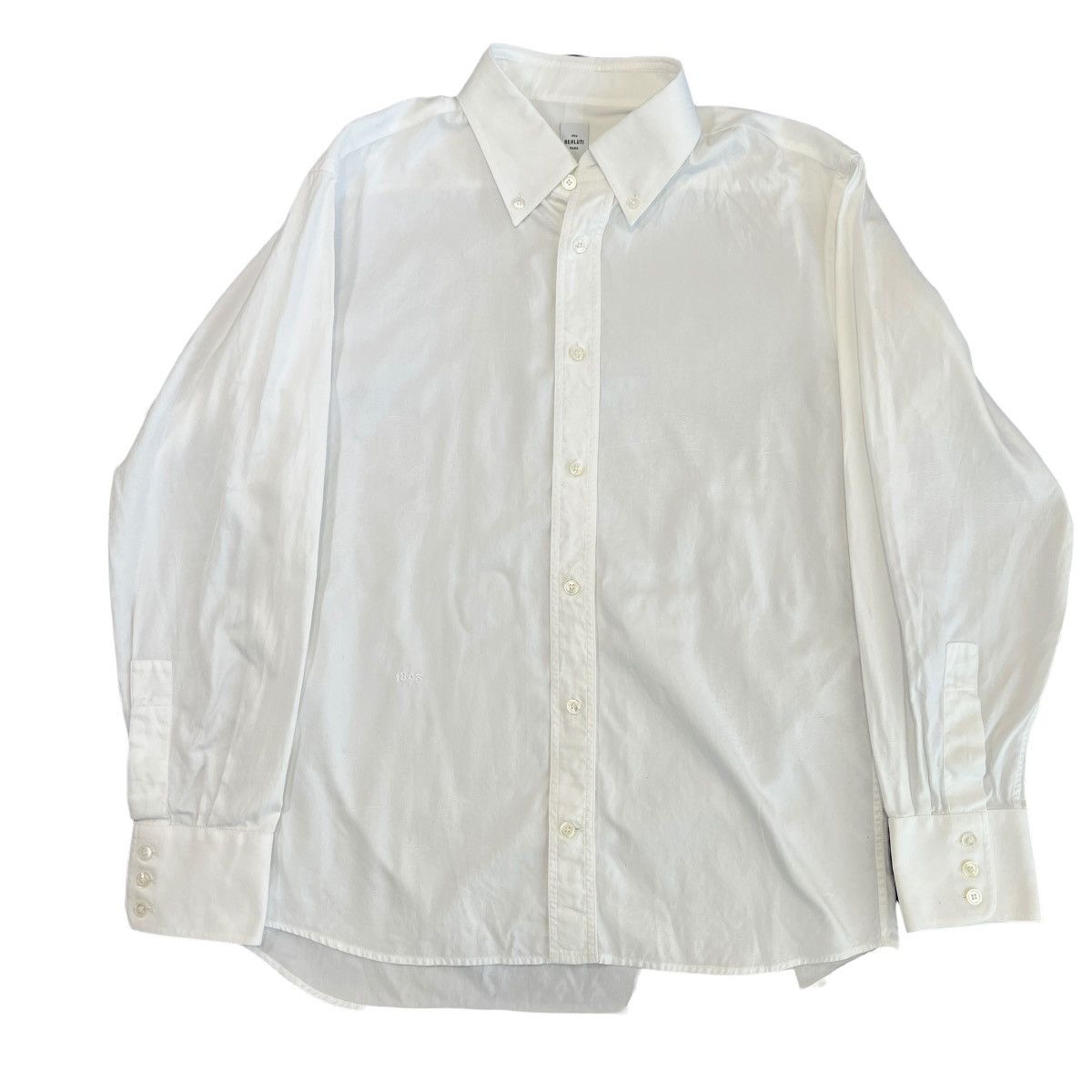 Berluti Berluti Tonal Scritto Calligraphy Embroidered dress Shirt Size US M / EU 48-50 / 2 - 4 Thumbnail