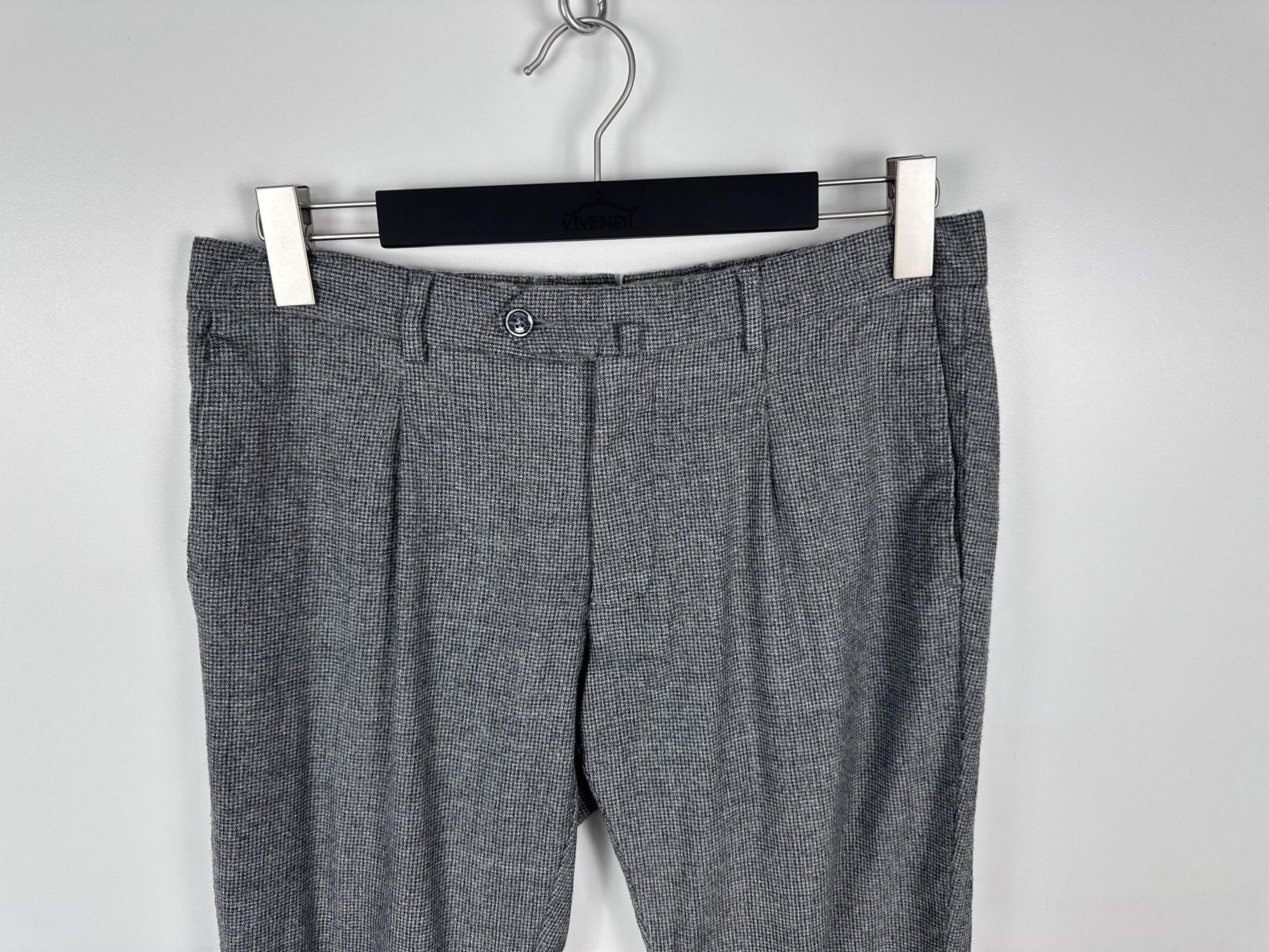 Grailed × Luigi Bianchi Luigi Bianchi Mantova Men’s Gray Wool Trousers Pant Size 50R Size 50R - 2 Thumbnail