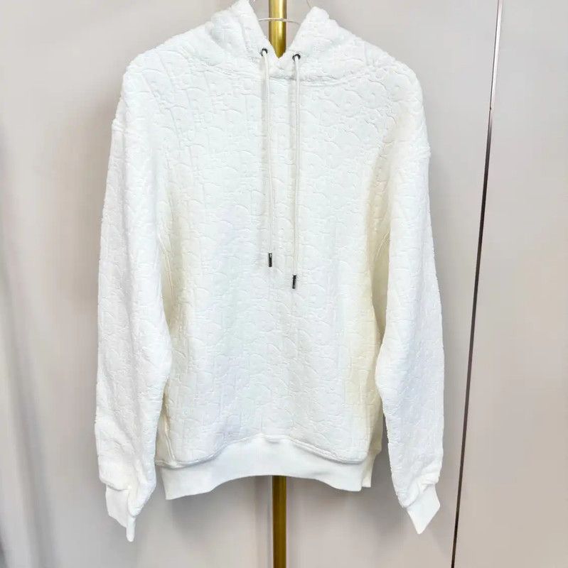 Dior Dior White Women's Hoodie 0089 Size XXS / US 00 / IT 34 - 1 Thumbnail