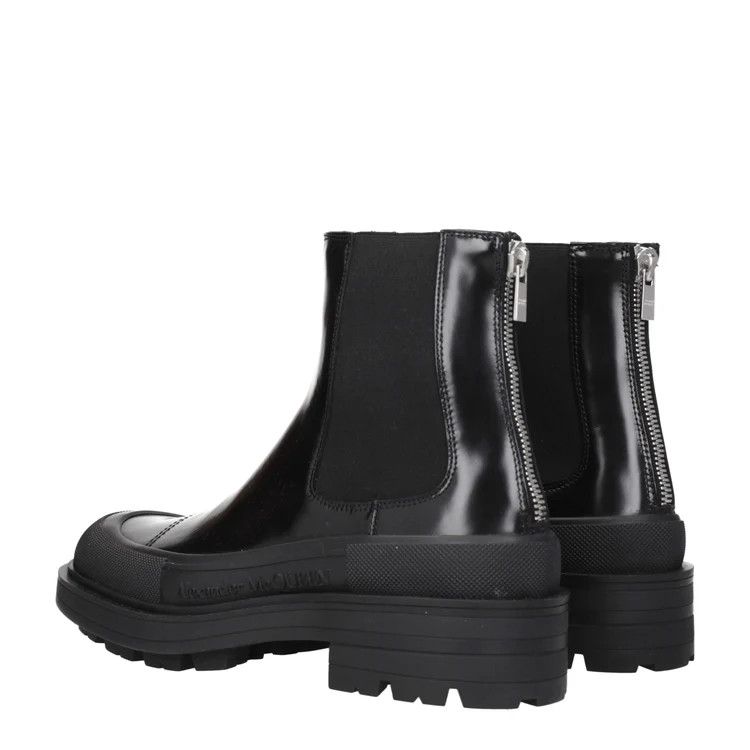Alexander McQueen o1y1024 Ankle Boots in Black Size US 6 / EU 39 - 4 Thumbnail