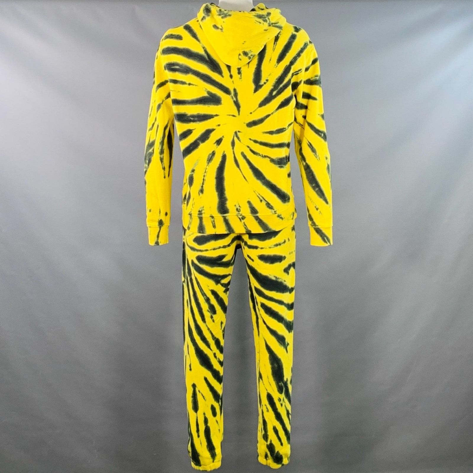 Icecream ICECREAM Size L Yellow Black Tie Dye Cotton Hoodie Tracksuit Size US L / EU 52-54 / 3 - 4 Thumbnail