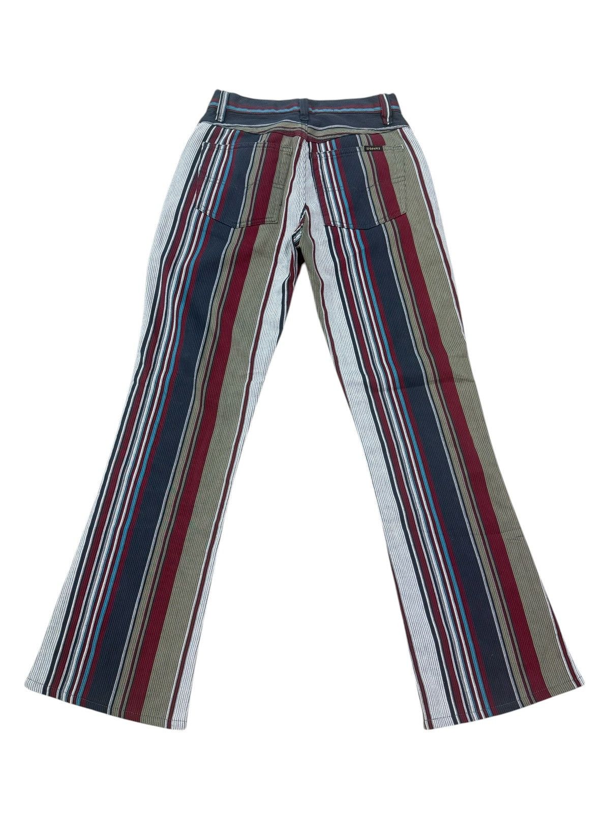 Diesel DIESEL STRIPE FLARE PANT Size 26" / US 2 / IT 38 - 7 Thumbnail