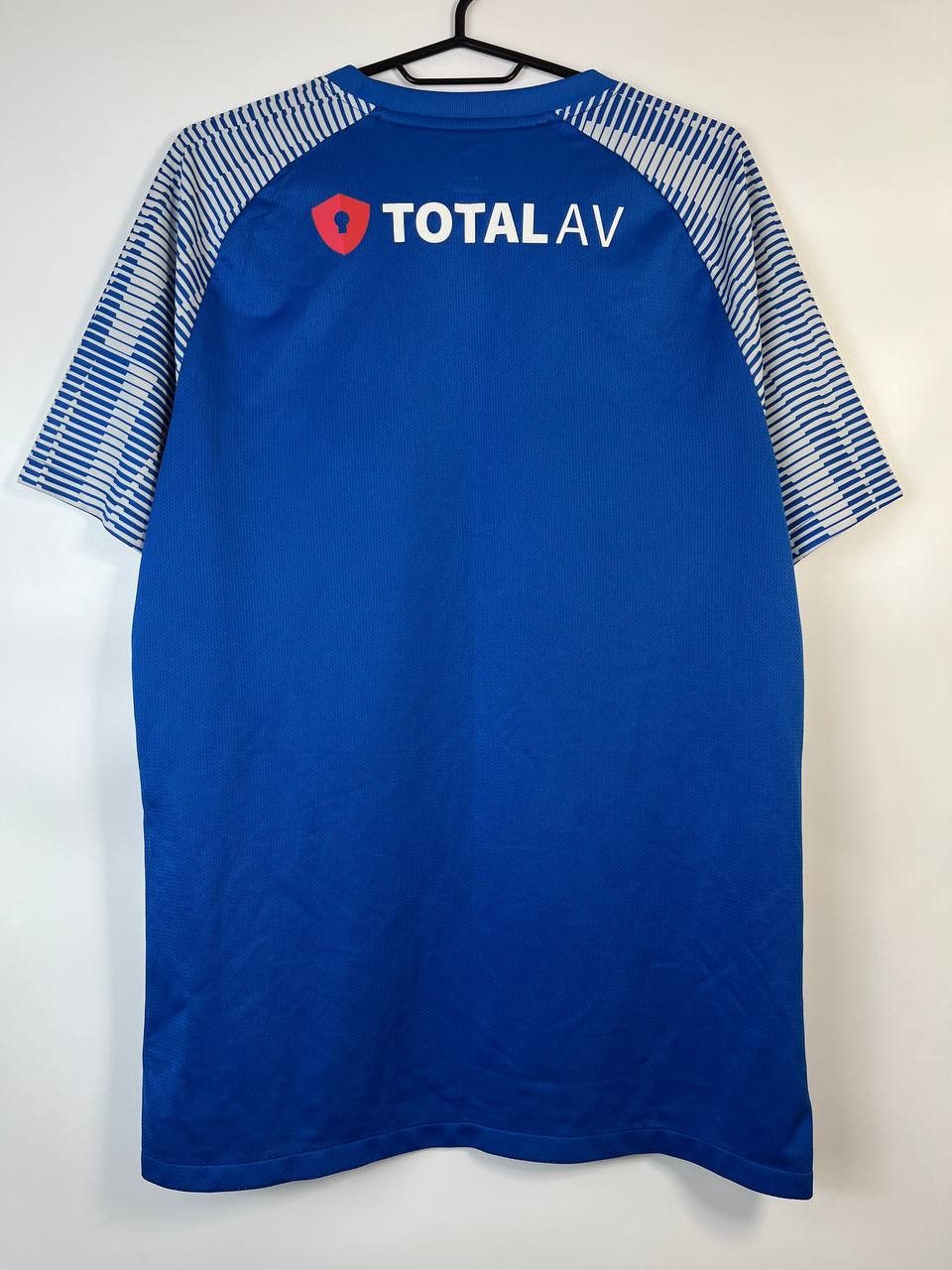 Nike ike Portsmouth FC 2022/23 Home Shirt Football Sz L Size US L / EU 52-54 / 3 - 4 Thumbnail