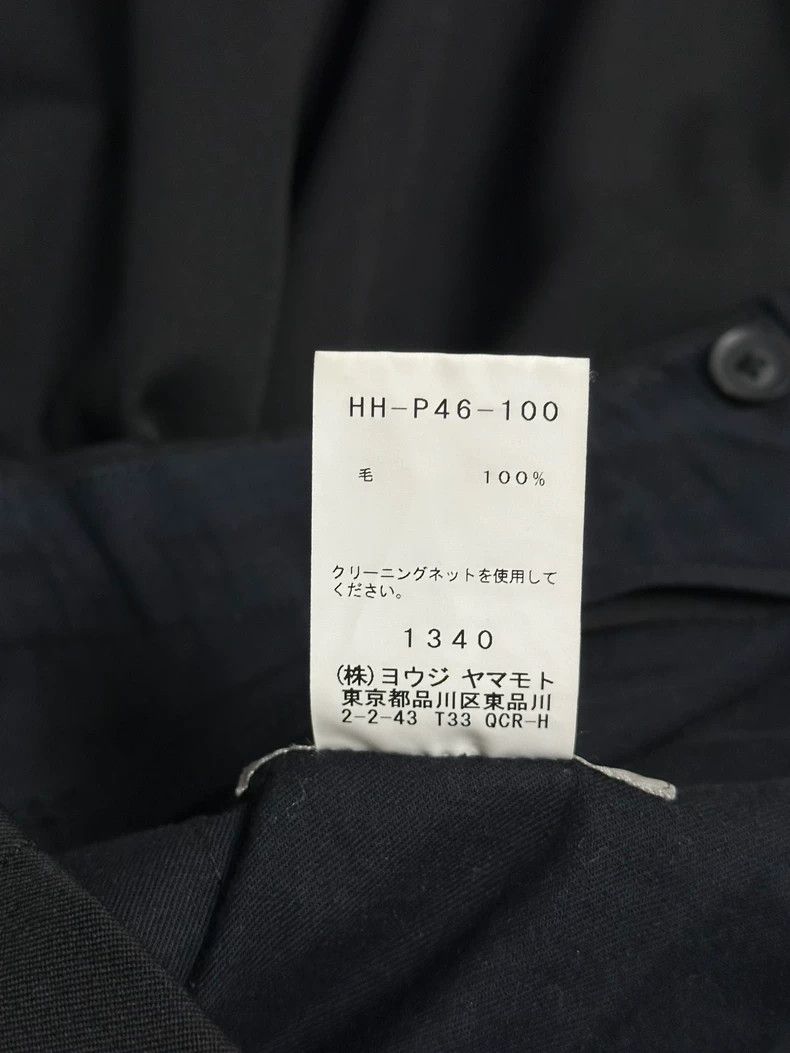 Yohji Yamamoto Yohji Yamamoto size 3 19ss wool GABA drawstring pleated ba Size US 30 / EU 46 - 4 Thumbnail