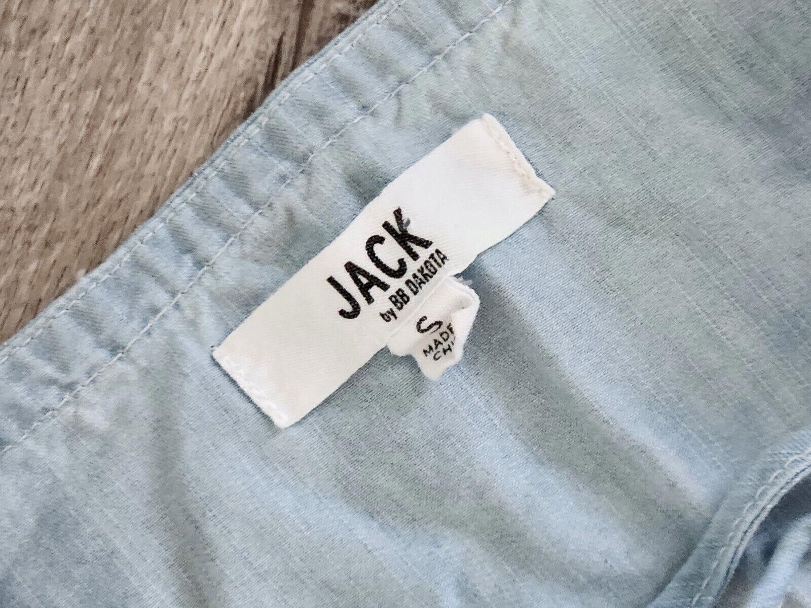 Designer Jack by BB Dakota Dress Small Chambray Denim With Pockets Size S / US 4 / IT 40 - 2 Thumbnail