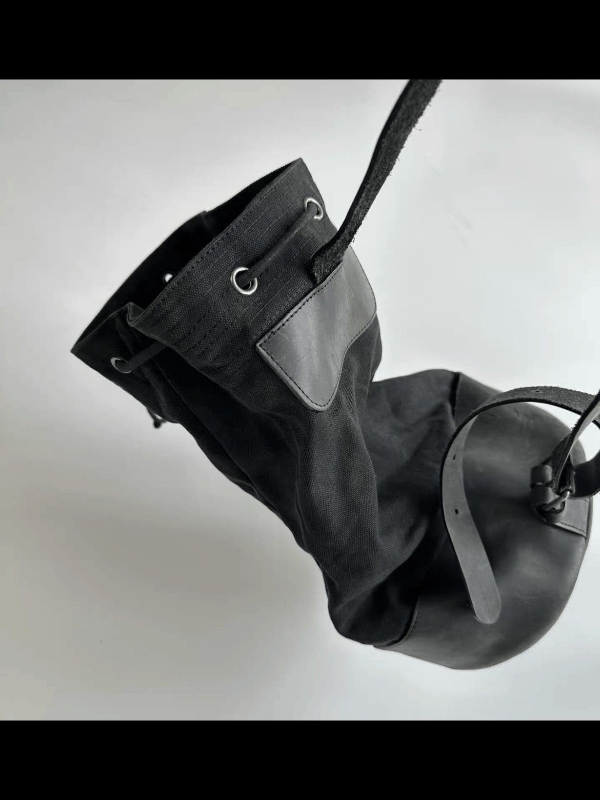 Dries Van Noten Dries Van Noten Leather Bottom Bucket Bag-2508 Size ONE SIZE - 5 Thumbnail