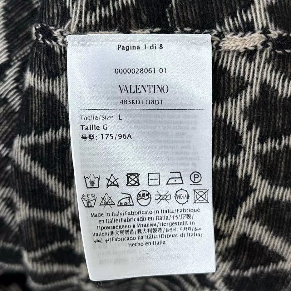 Valentino Valentino Red Knit All - Over Logo Women's Dress Size L / US 10 / IT 46 - 4 Thumbnail