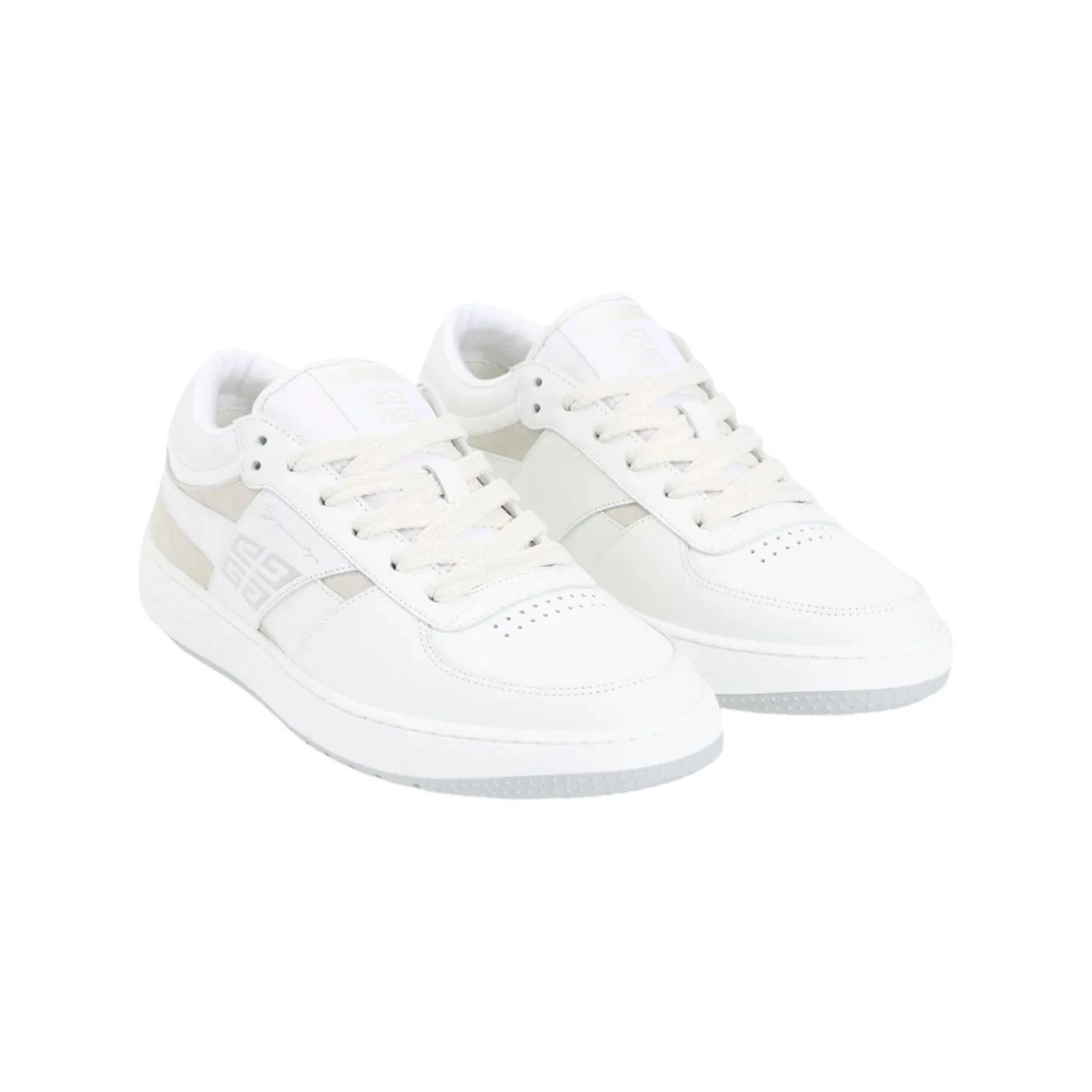 Givenchy GIVENCHY G Move White/Beige Leather Sneakers New Authentic Size US 10.5 / EU 43-44 - 3 Thumbnail
