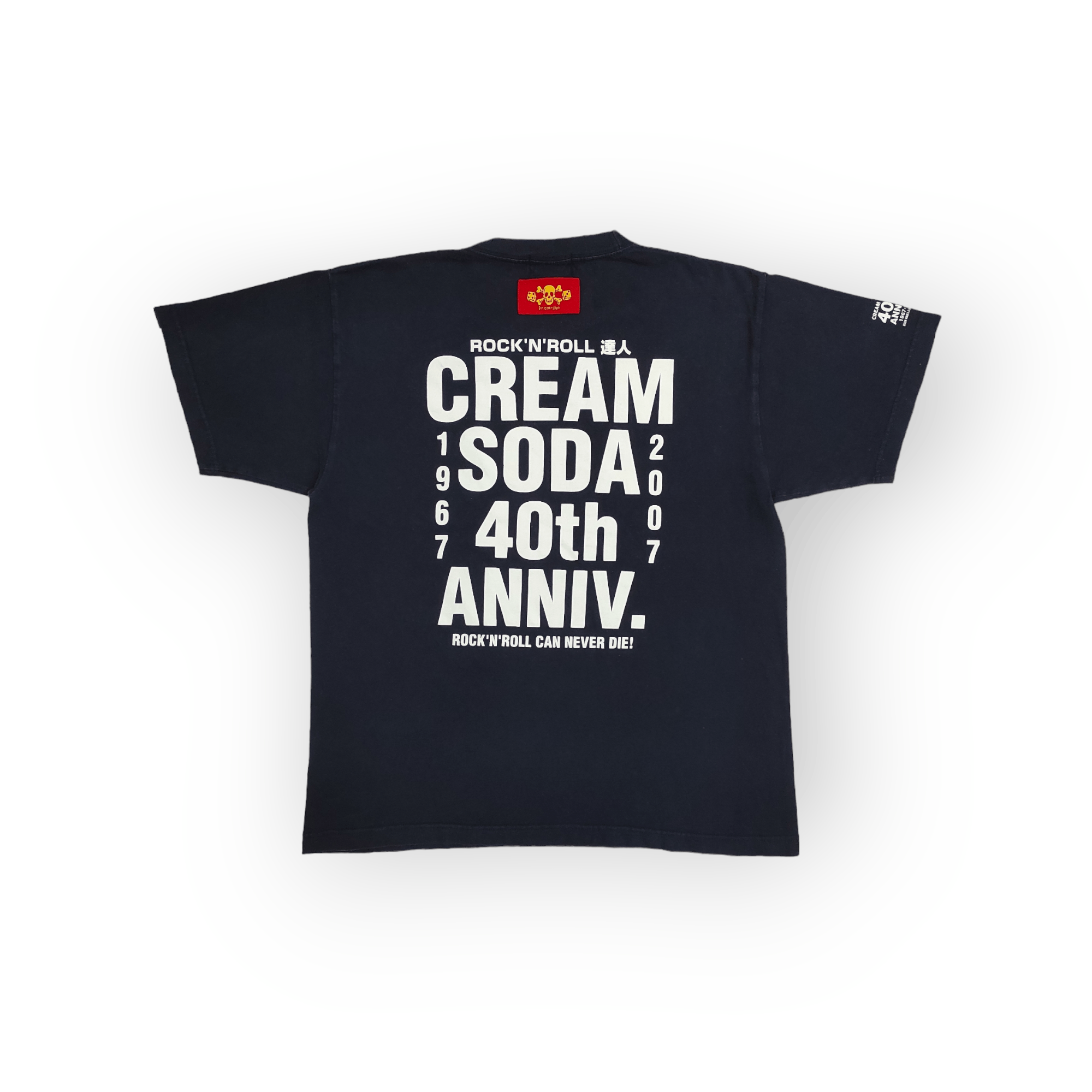 Ss2007 CREAM SODA ANNIVERSARY TEE