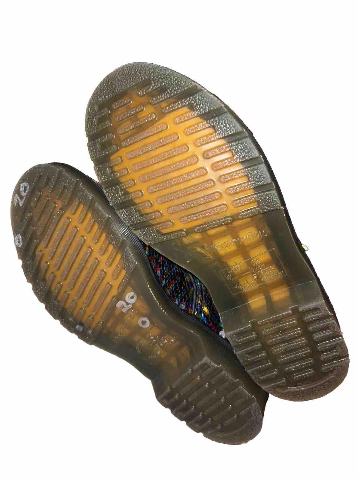 Dr. Martens NEW Dr Martens 1460 Pascal Rainbow Silver Sequin Boots US 6 Size US 6 / IT 36 - 4 Thumbnail